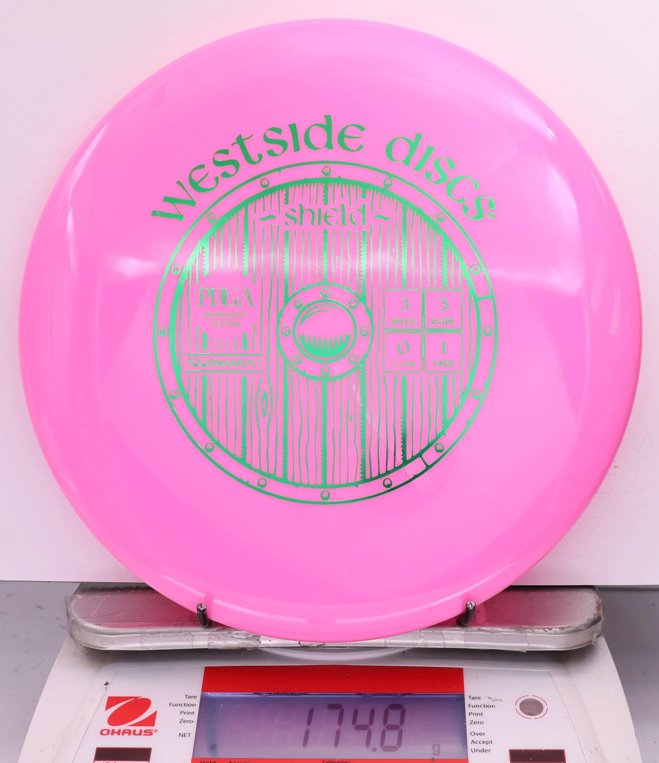 566136 Tournament Shield - #811 Pink, 175