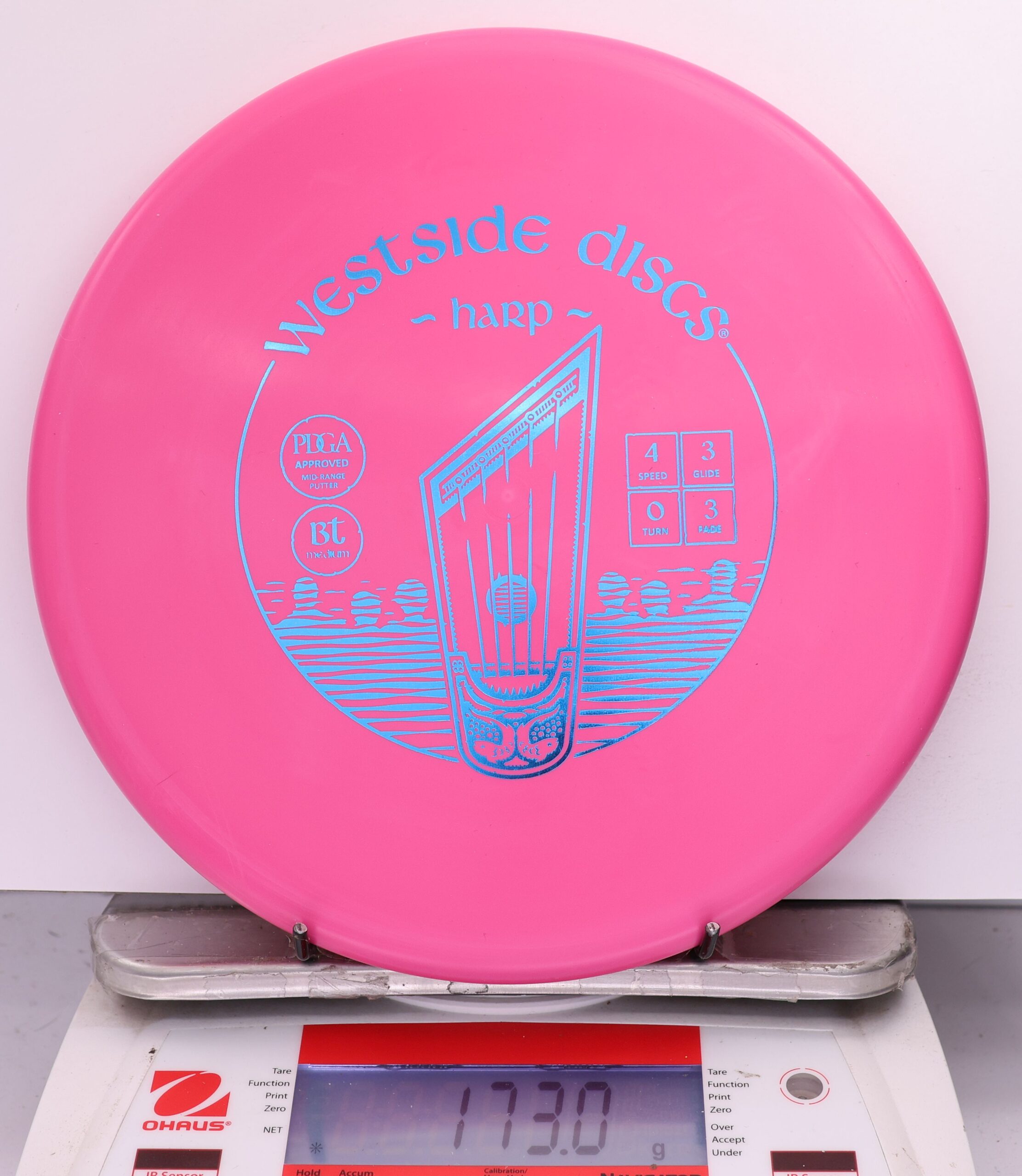 566322 Bt Medium Harp - #806 Pink, 173