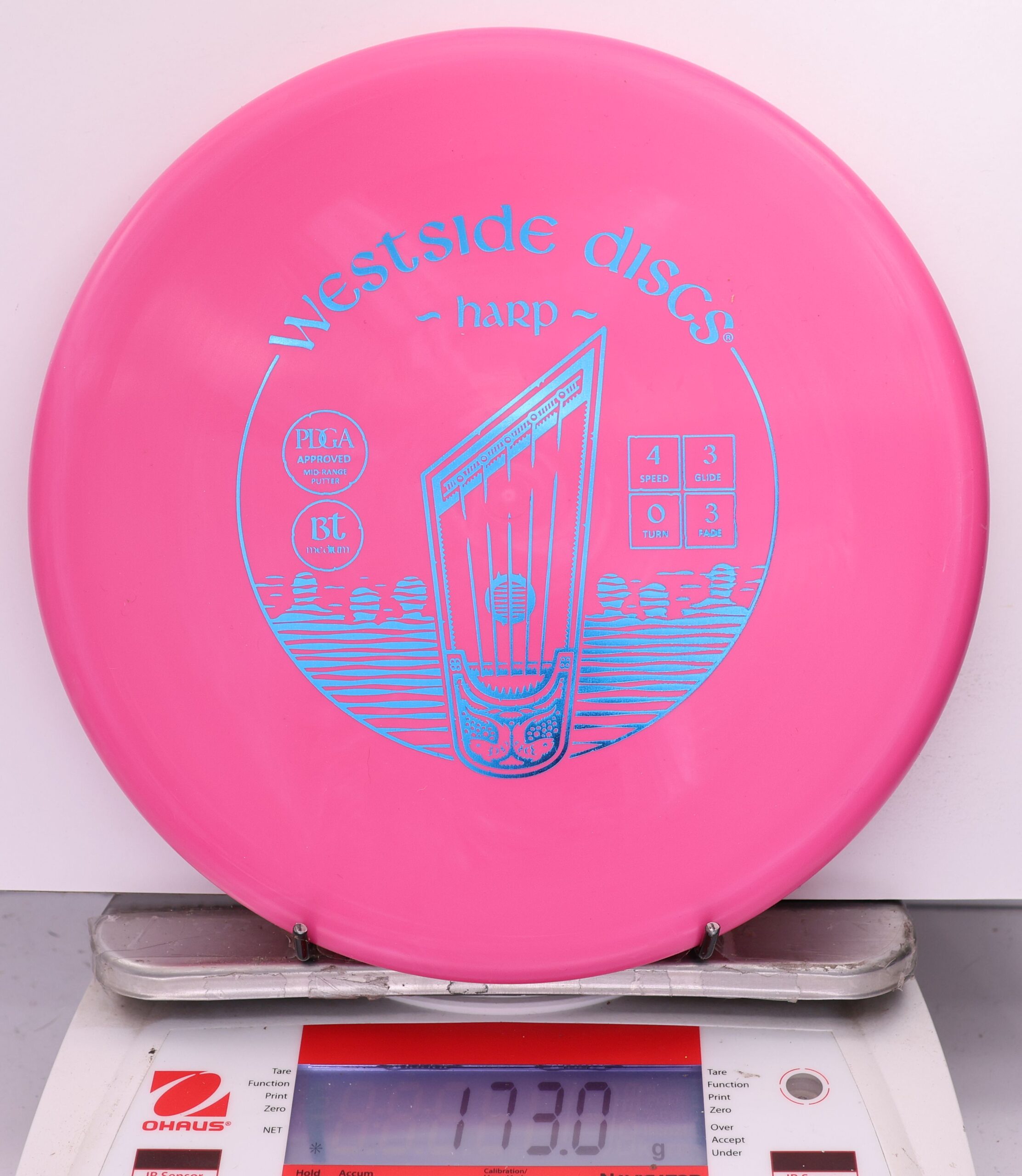 566334 Bt Medium Harp - #807 Pink, 173