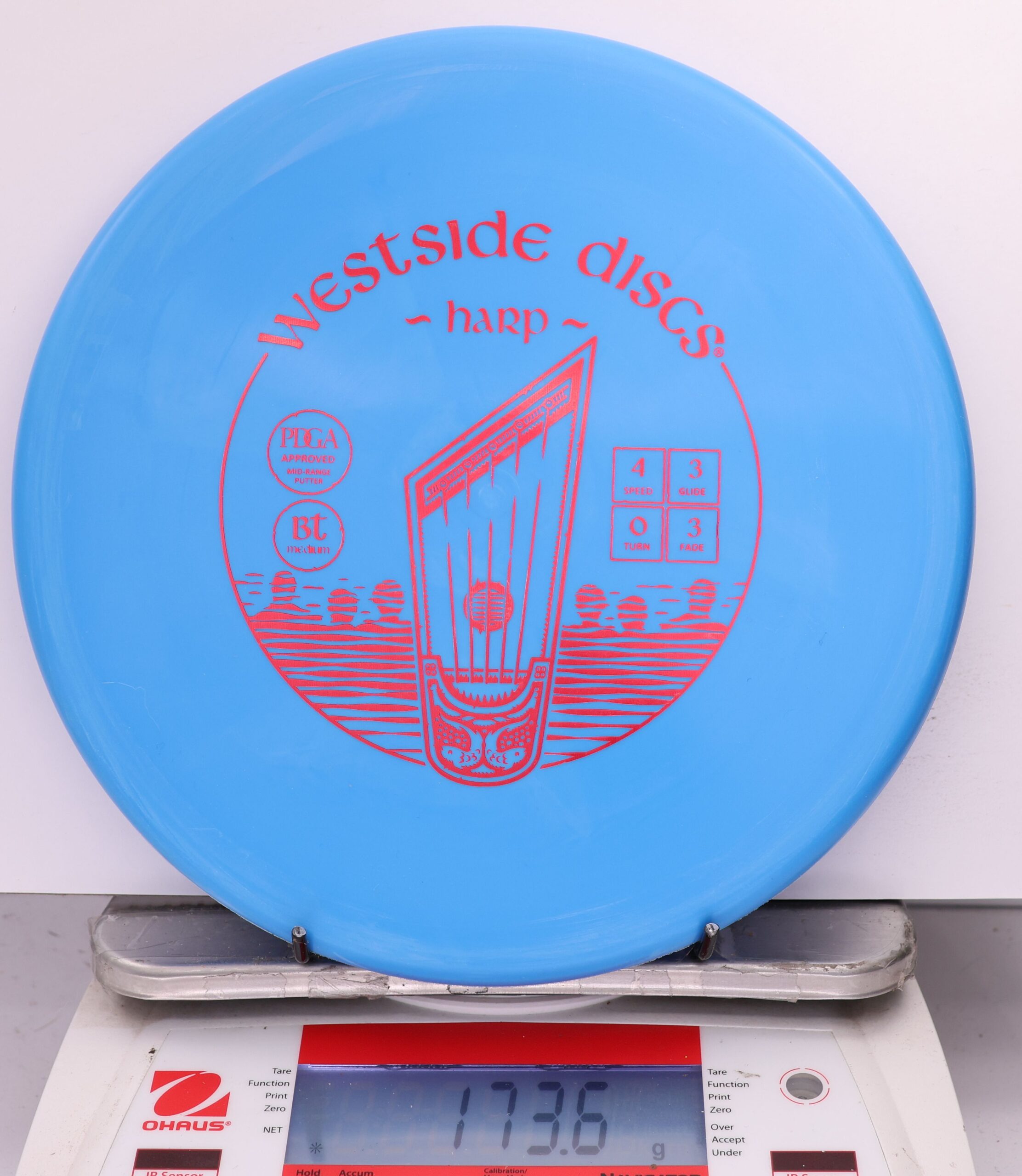 566336 Bt Medium Harp - #809 Blue, 174