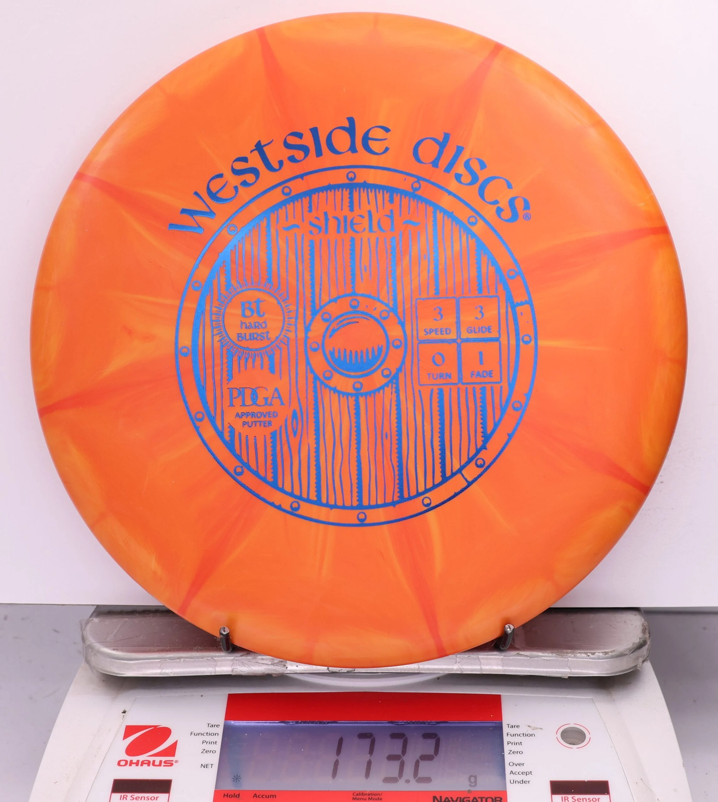 566427 Bt Hard Burst Shield - #806 Orange, 173