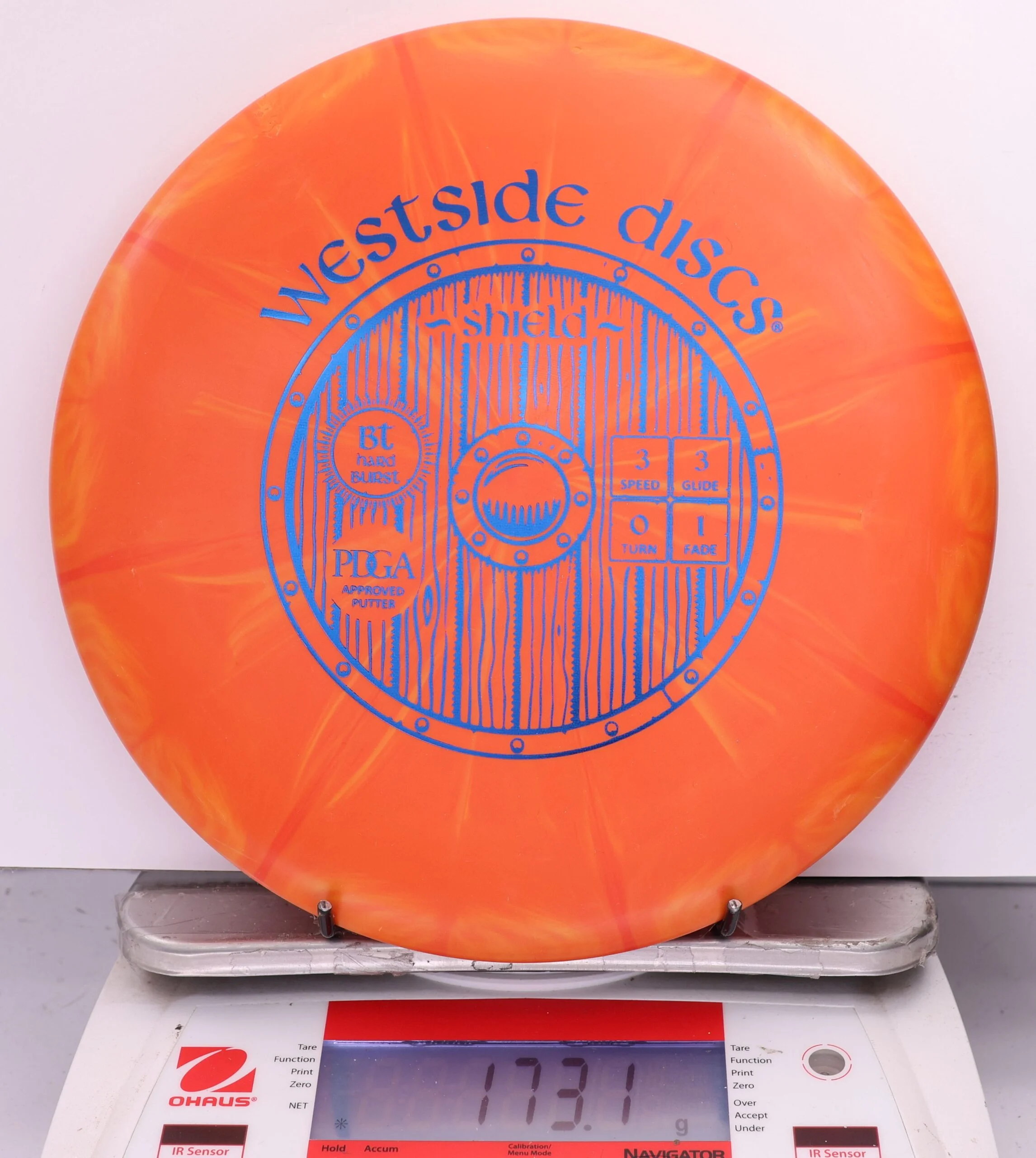 566428 Bt Hard Burst Shield - #807 Orange, 173