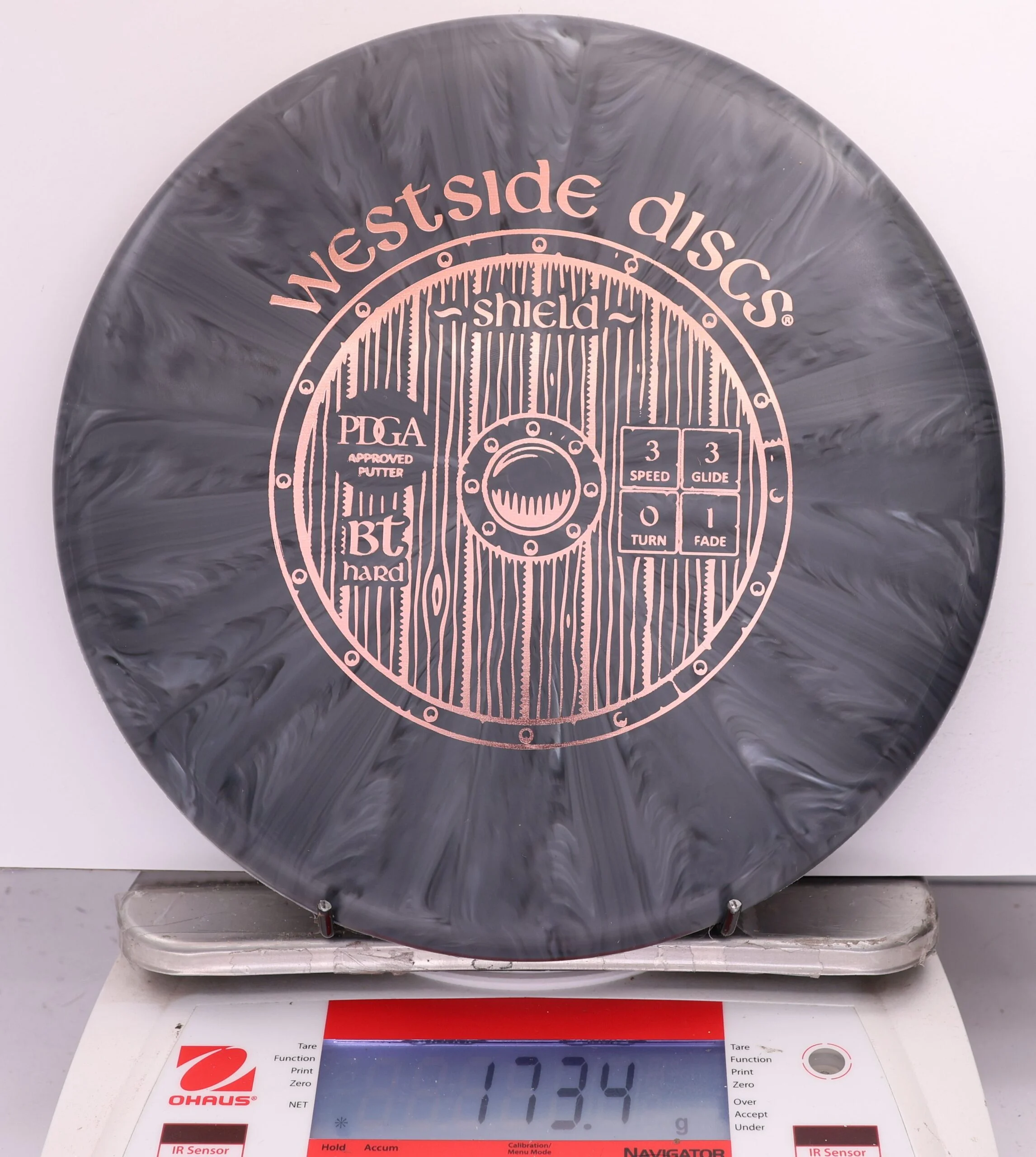 566438 Bt Hard Burst Shield - #810 Gray, 173