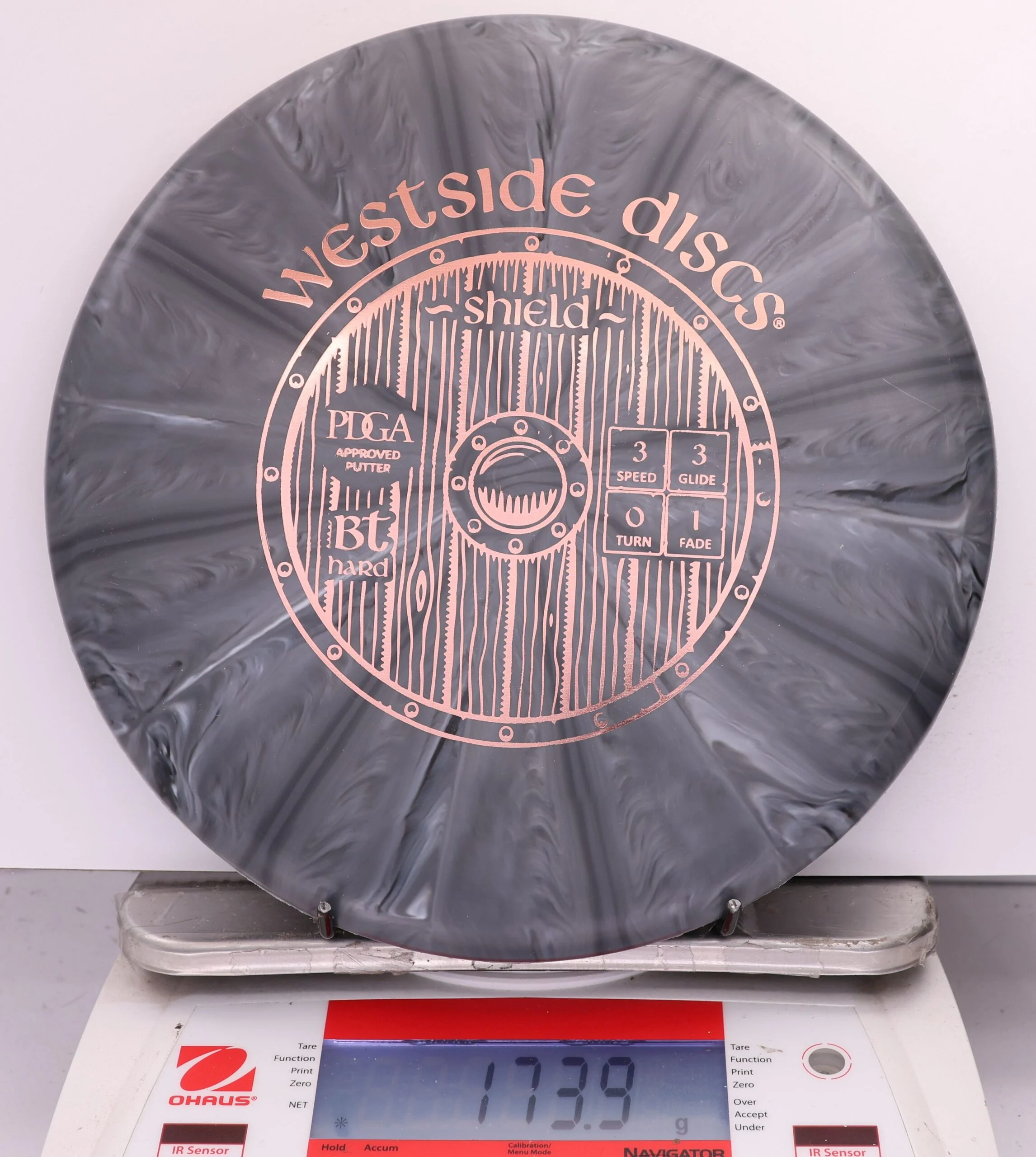 566439 Bt Hard Burst Shield - #811 Gray, 174