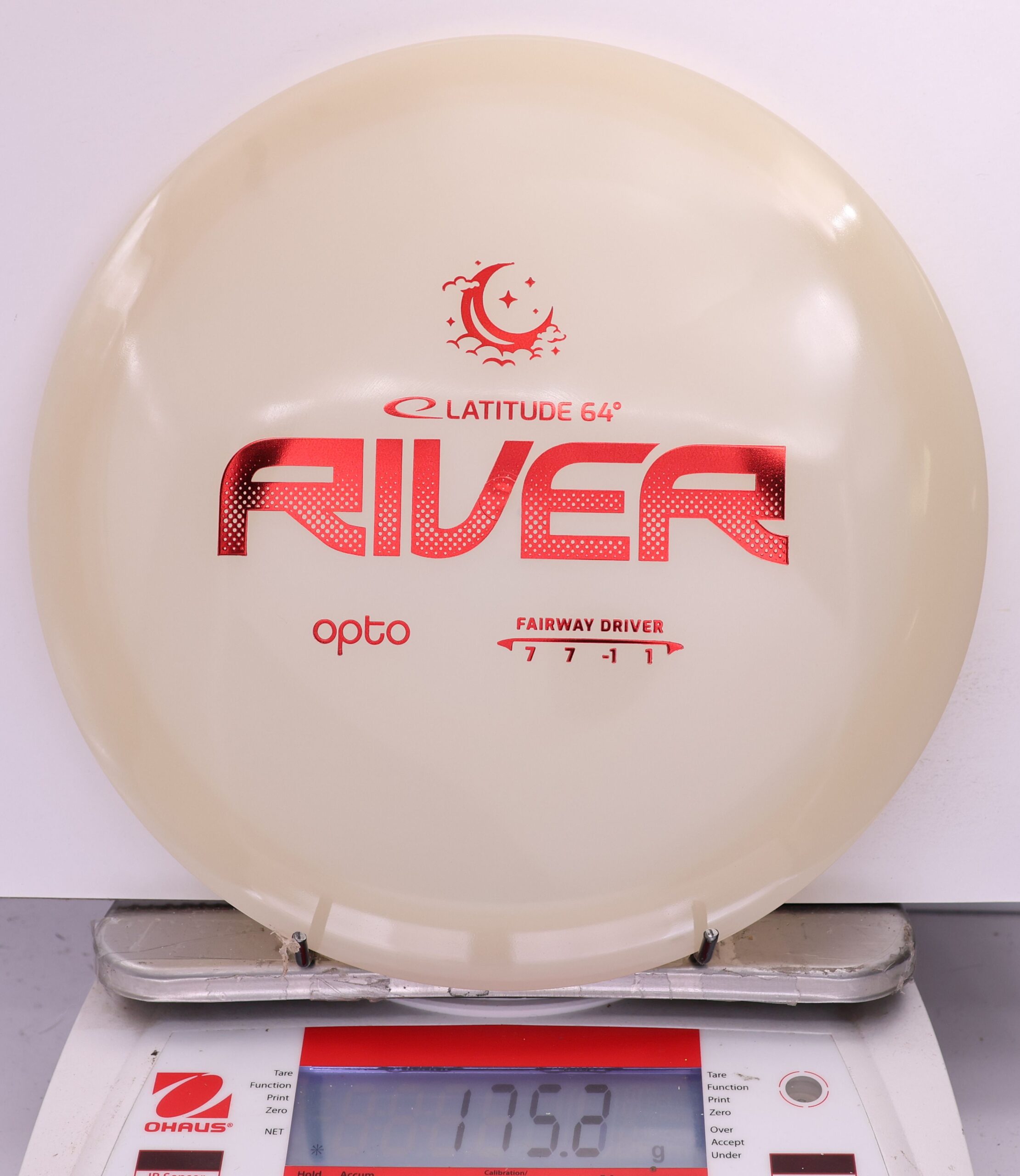 567425 Opto Moonshine River - #816 White, 175