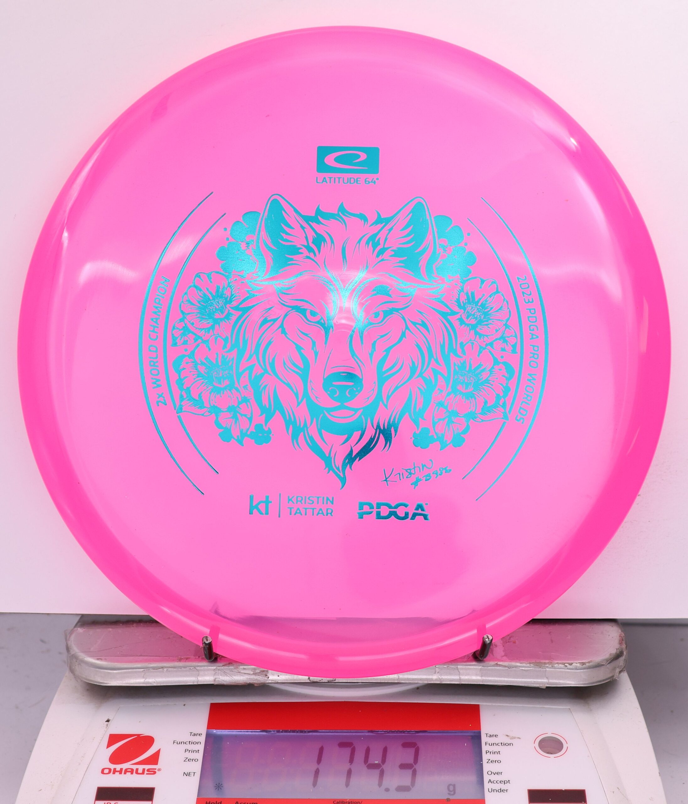 Opto-X Pure, Kristin Tattar 2X Worlds - #806 Pink, 174