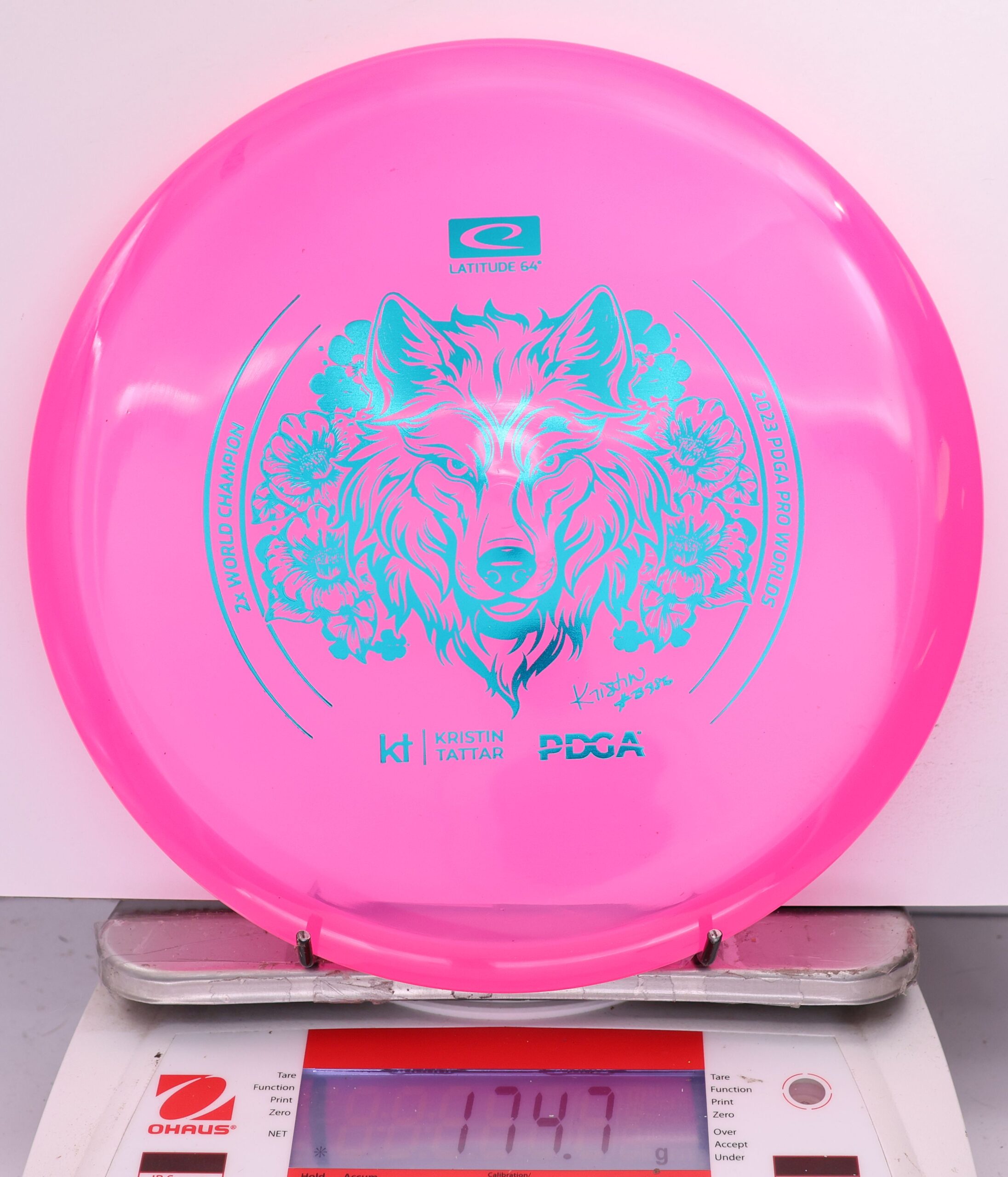 567499 Opto-X Pure, Kristin Tattar 2X Worlds - #807 Pink, 175