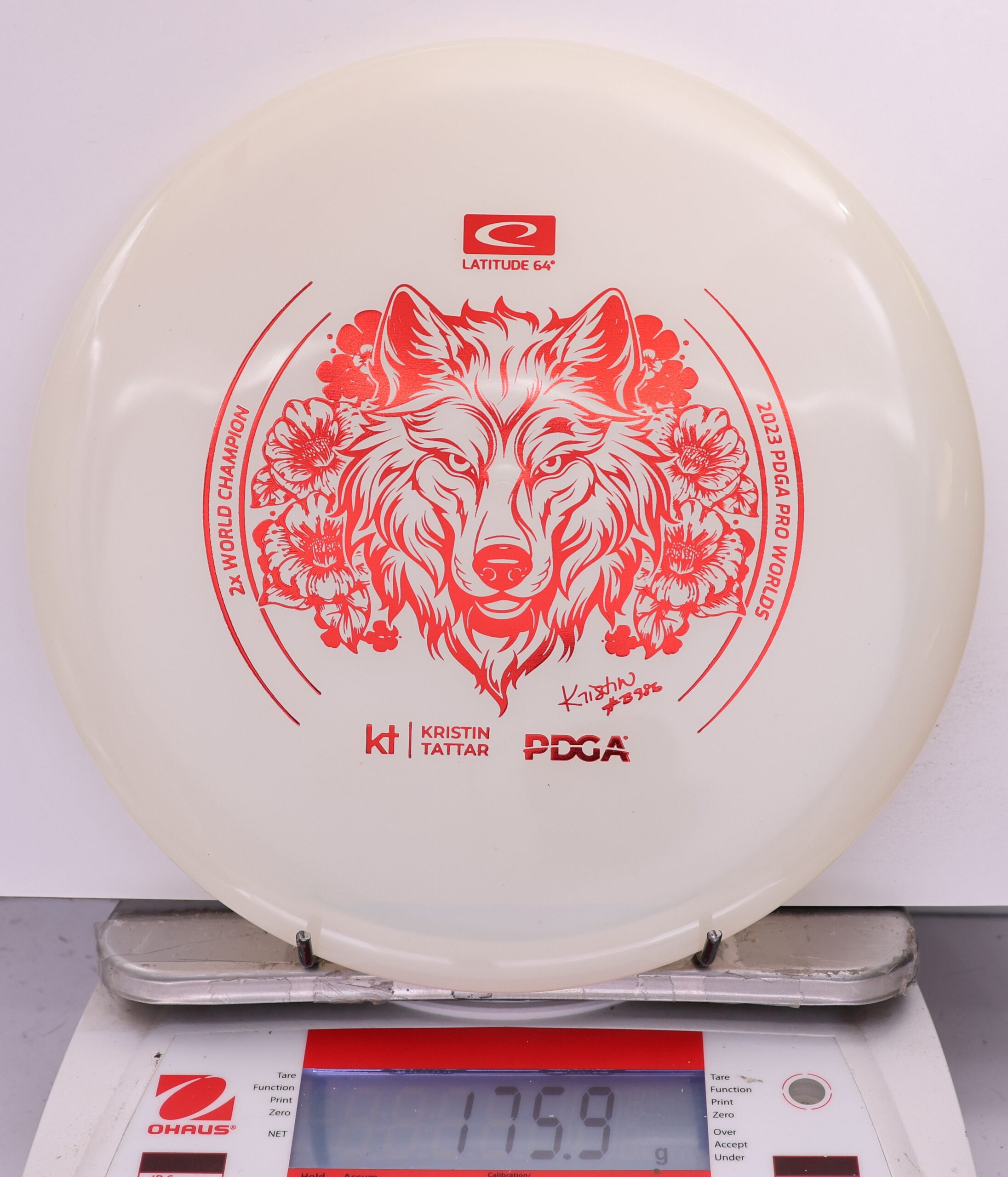 567522 Opto-X Pure, Kristin Tattar 2X Worlds - #815 White, 176