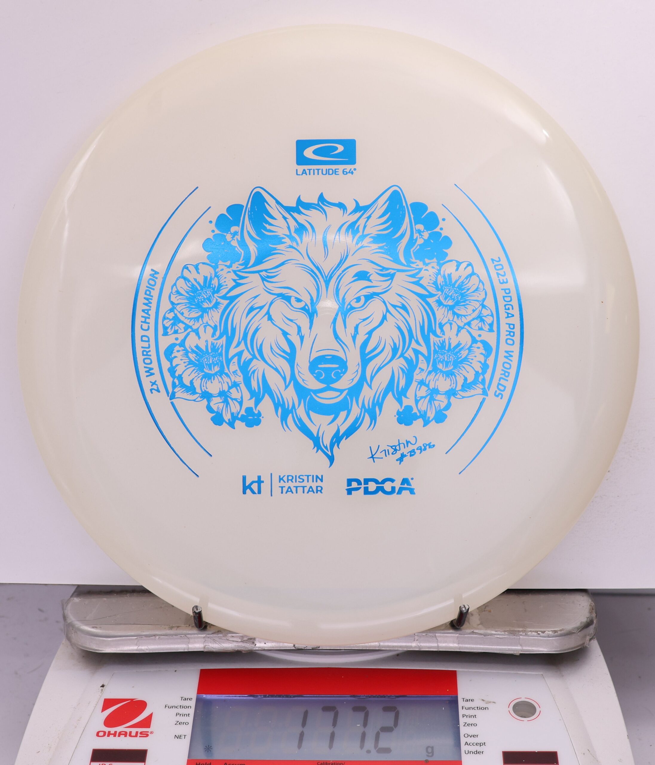 567523 Opto-X Pure, Kristin Tattar 2X Worlds - #816 White, 177