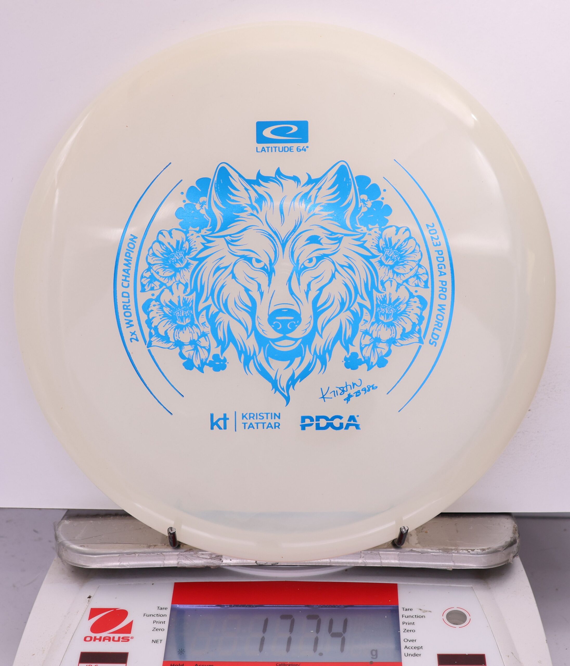 567539 Opto-X Pure, Kristin Tattar 2X Worlds - #817 White, 177