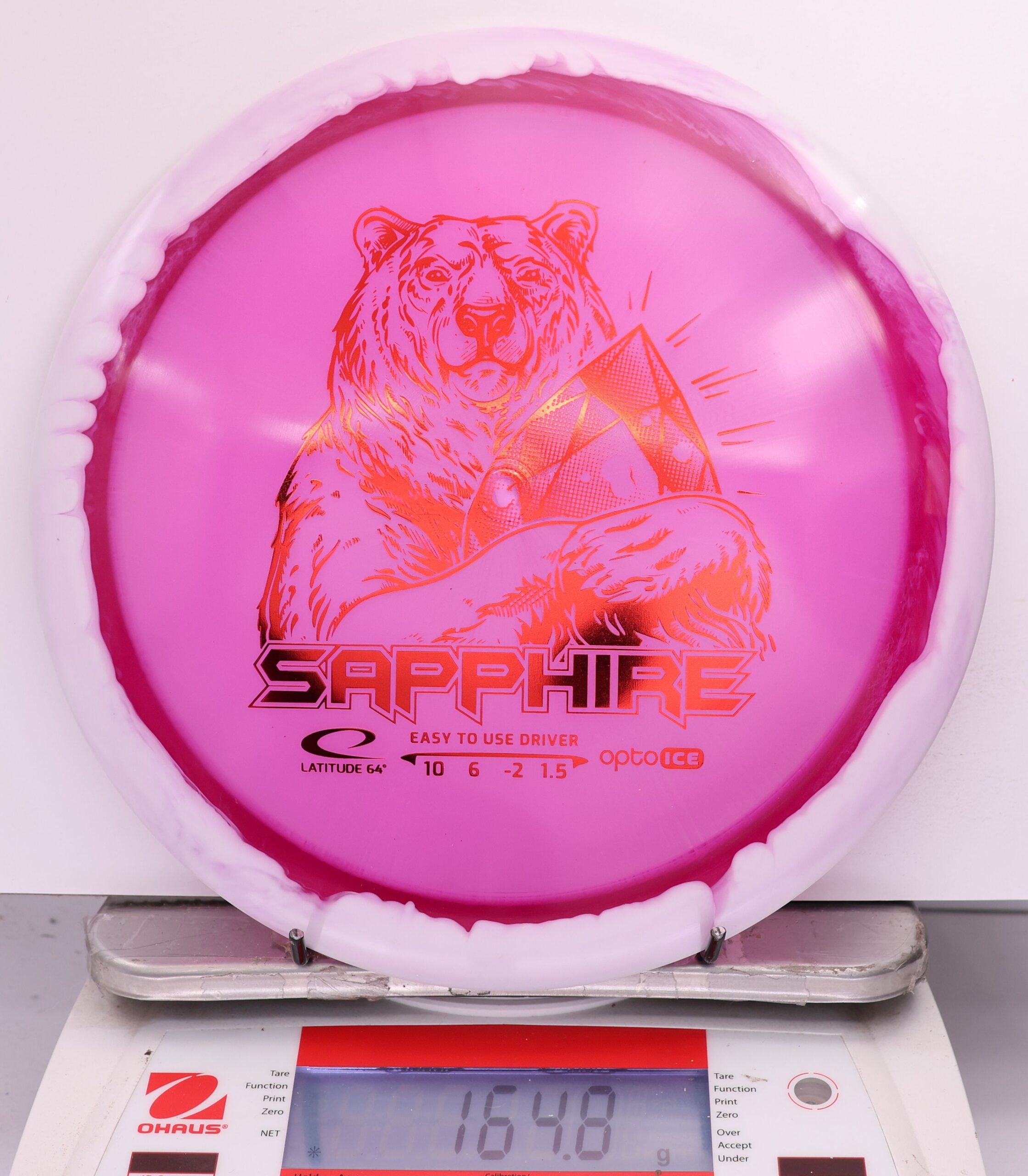 568233 Opto Ice Orbit Sapphire - #815 White-Magenta, 165