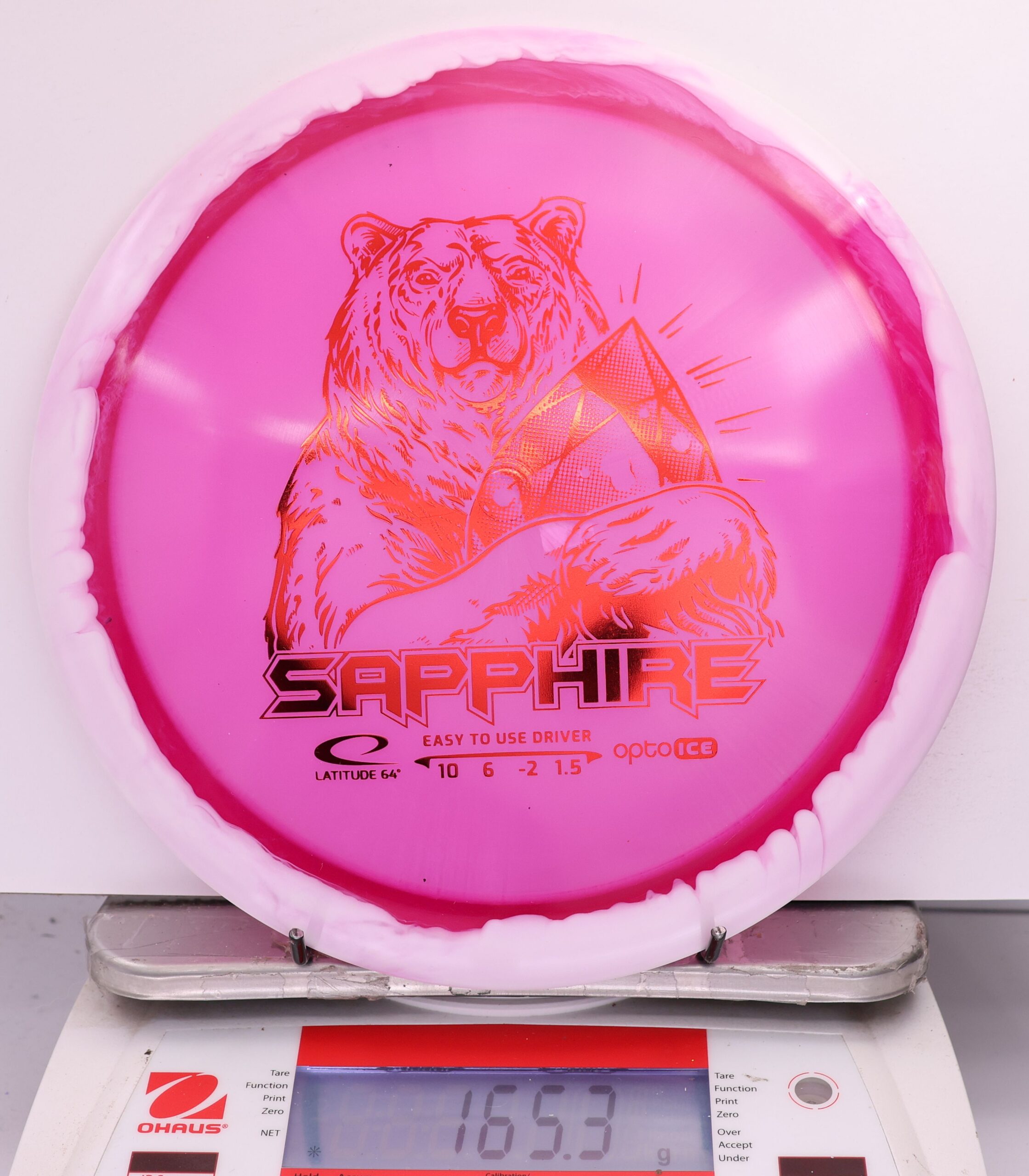 568234 Opto Ice Orbit Sapphire - #816 White-Magenta, 165