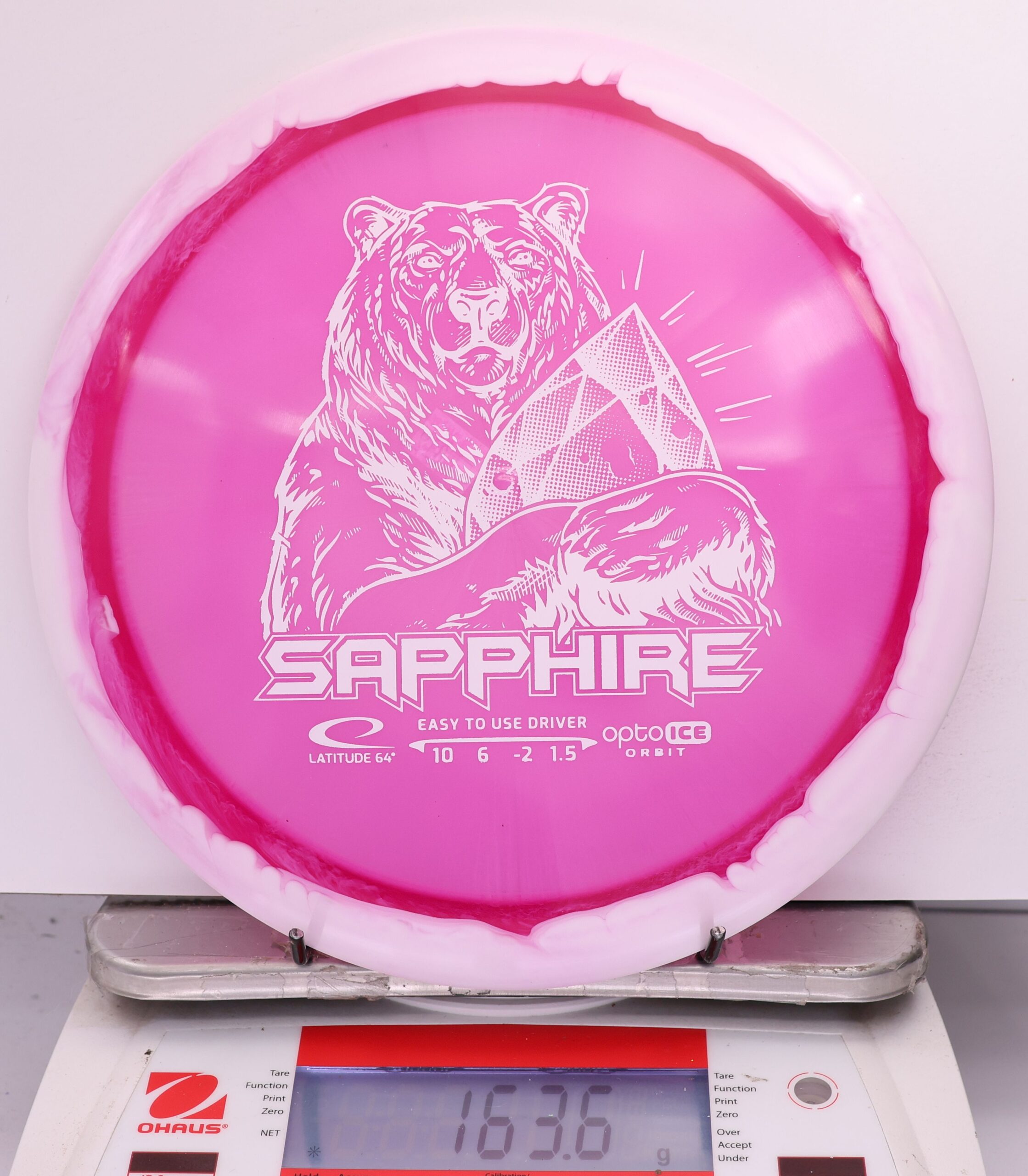 568252 Opto Ice Orbit Sapphire - #819 White-Magenta, 164