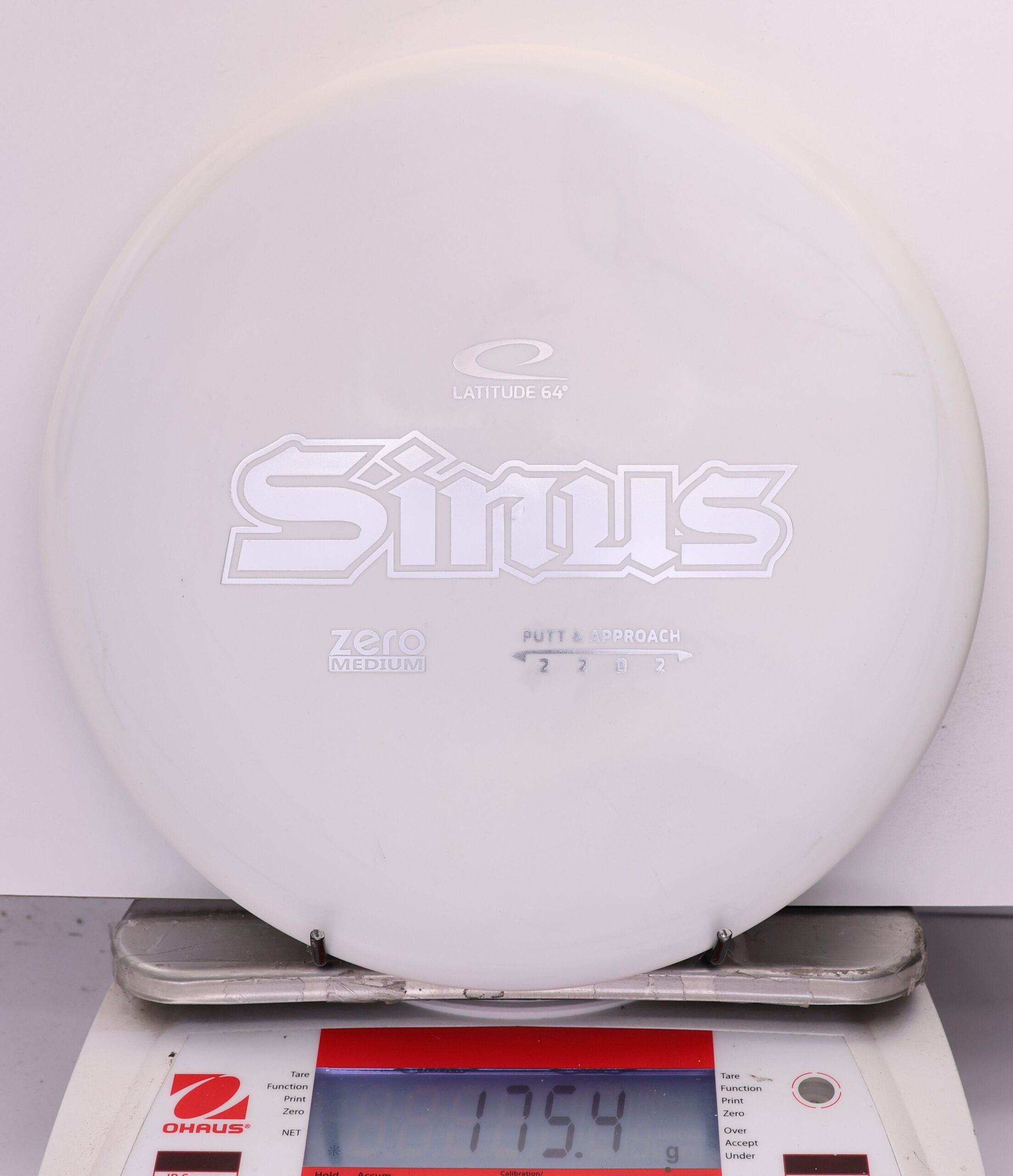 569835 Zero Medium Sinus, Retooled - #807 White, 175