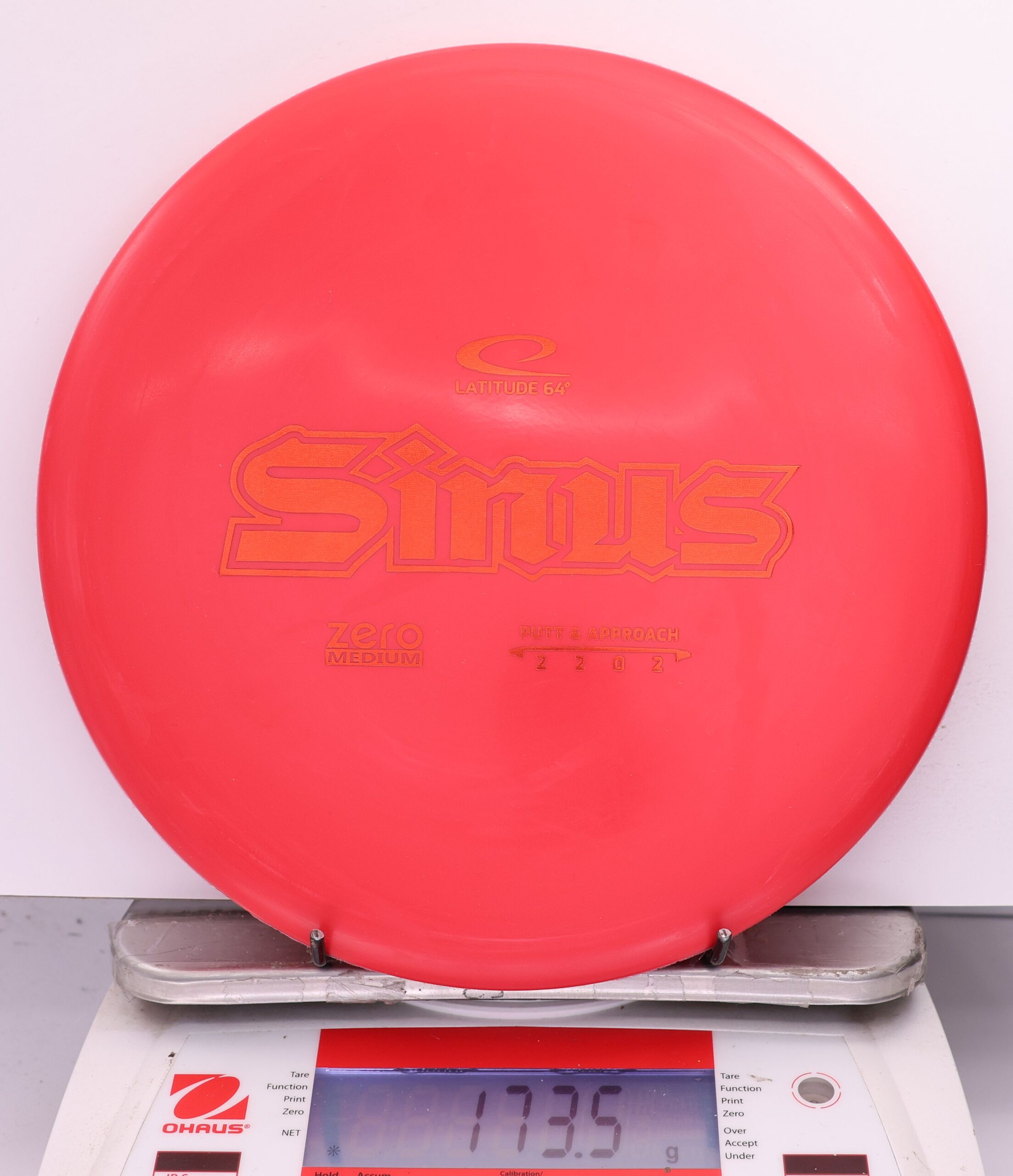 569836 Zero Medium Sinus, Retooled - #808 Red, 174