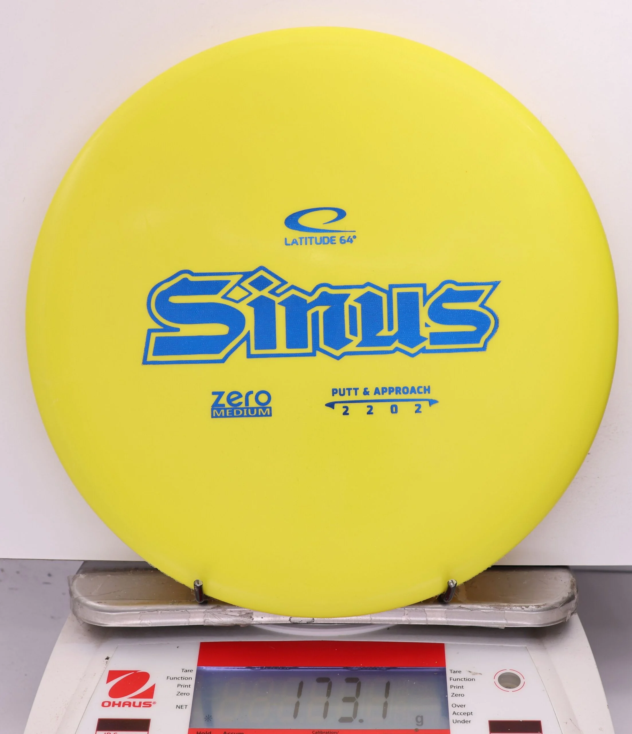 569838 Zero Medium Sinus, Retooled - #810 Yellow, 173