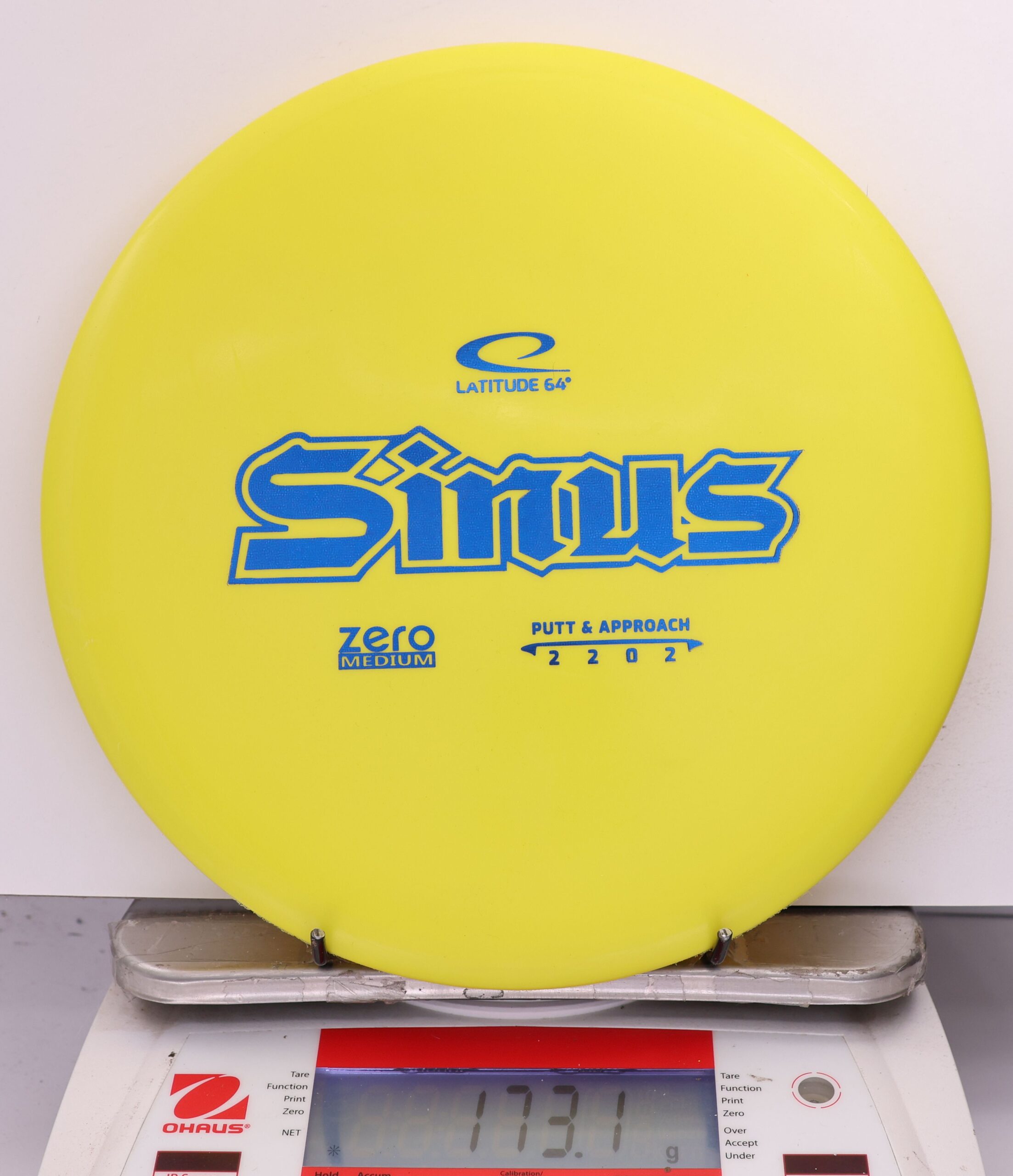 569838 Zero Medium Sinus, Retooled - #810 Yellow, 173