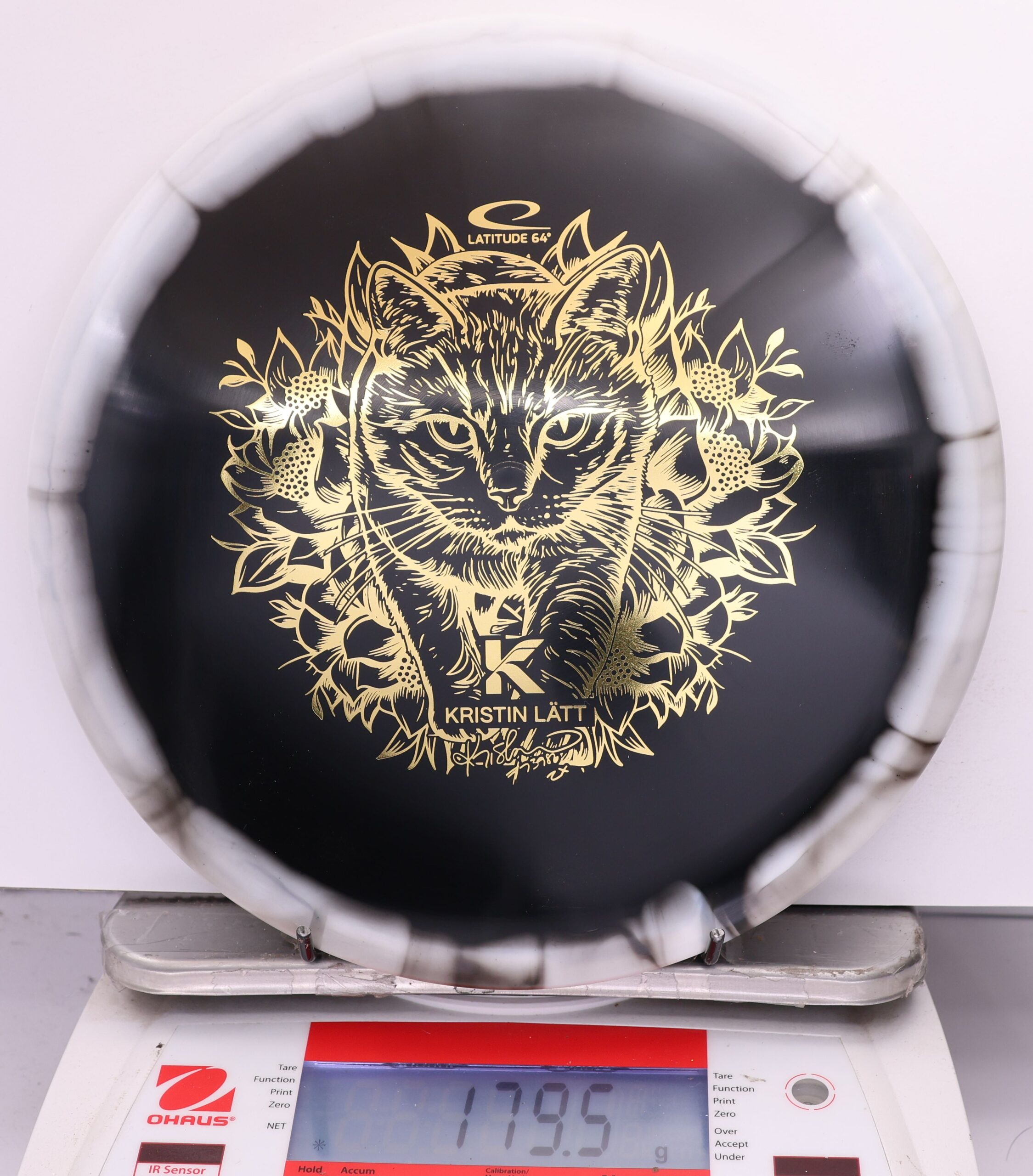 570910 Gold Orbit Claymore, Kristin Lätt 2025 Tour Series - #806 White-Black, 180