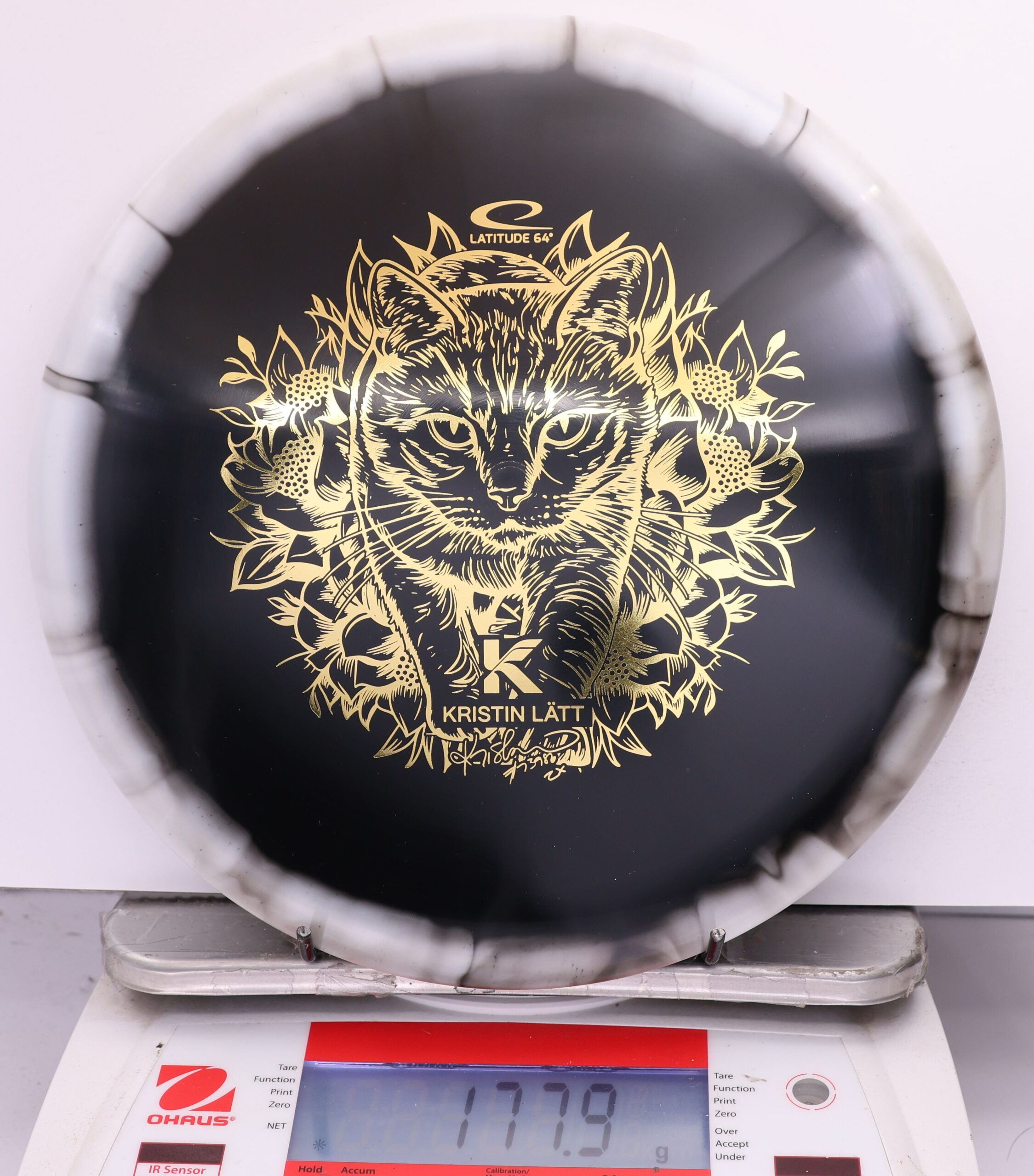 570911 Gold Orbit Claymore, Kristin Lätt 2025 Tour Series - #807 White-Black, 178