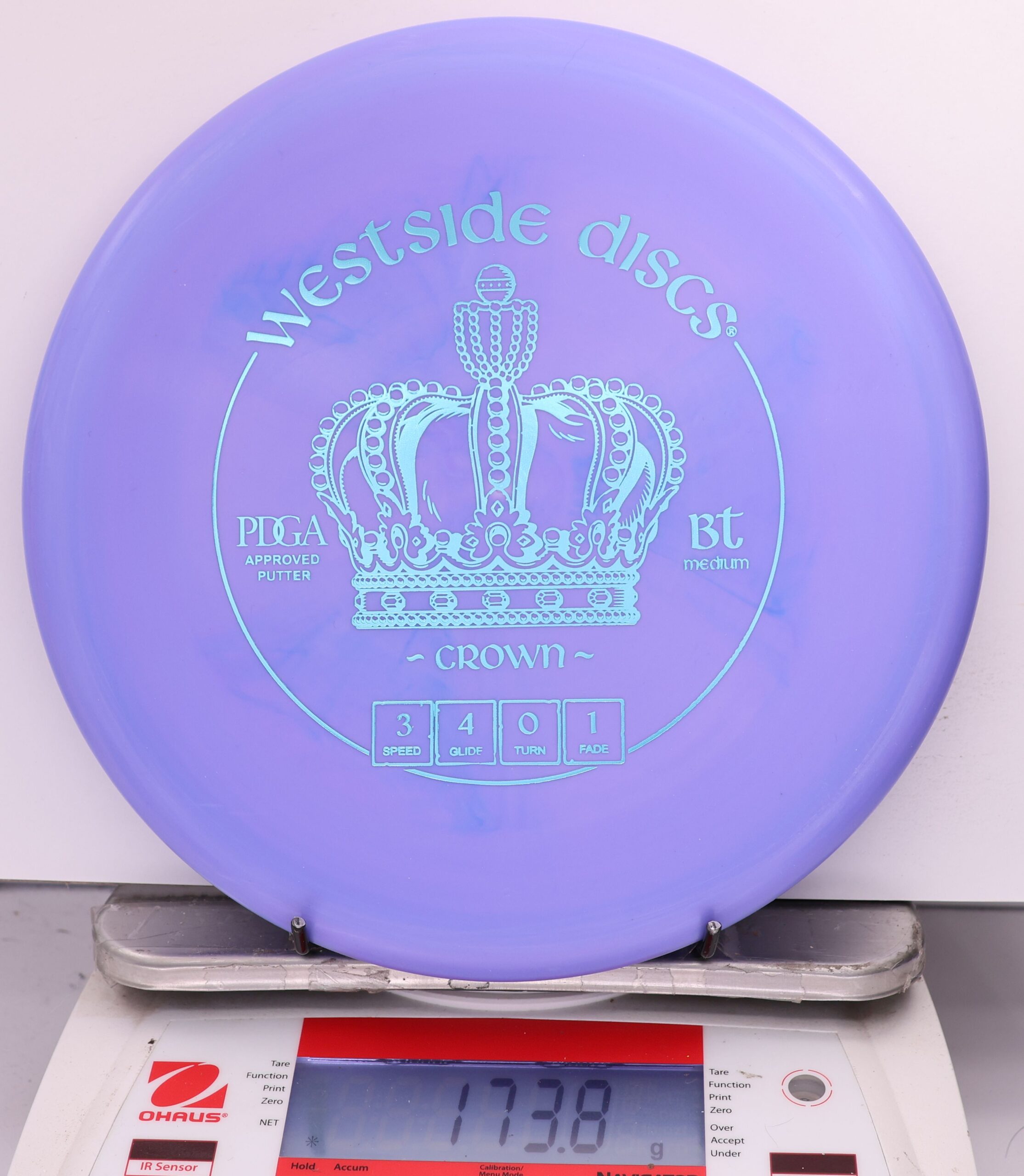 571852 Bt Medium Crown - #806 Purple, 174