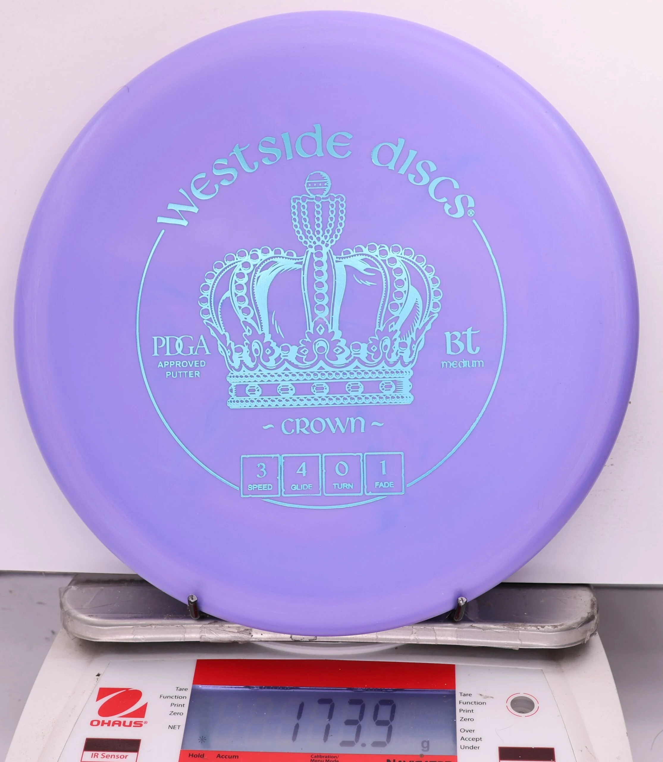 571853 Bt Medium Crown - #807 Purple, 174