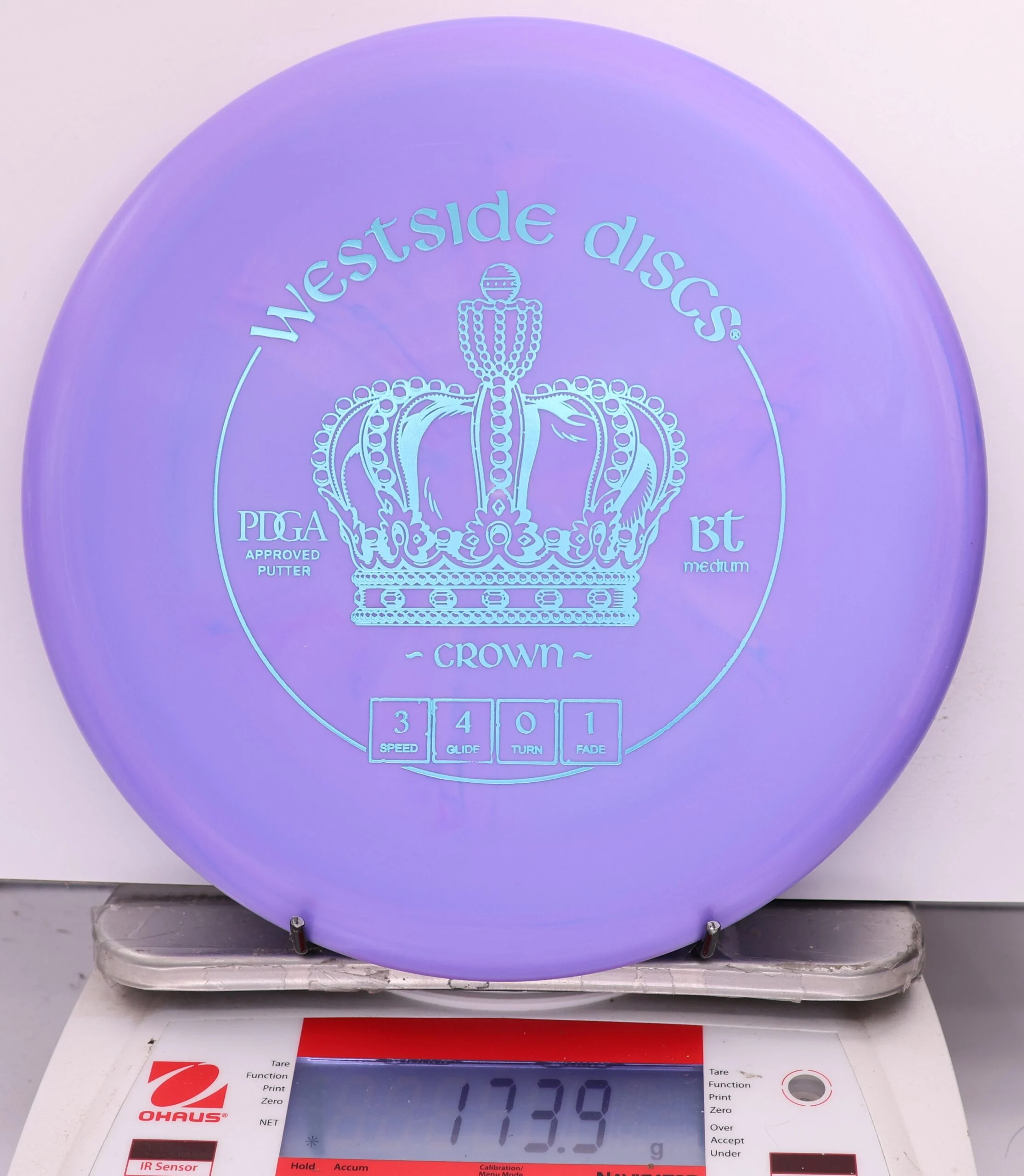 571864 Bt Medium Crown - #808 Purple, 174