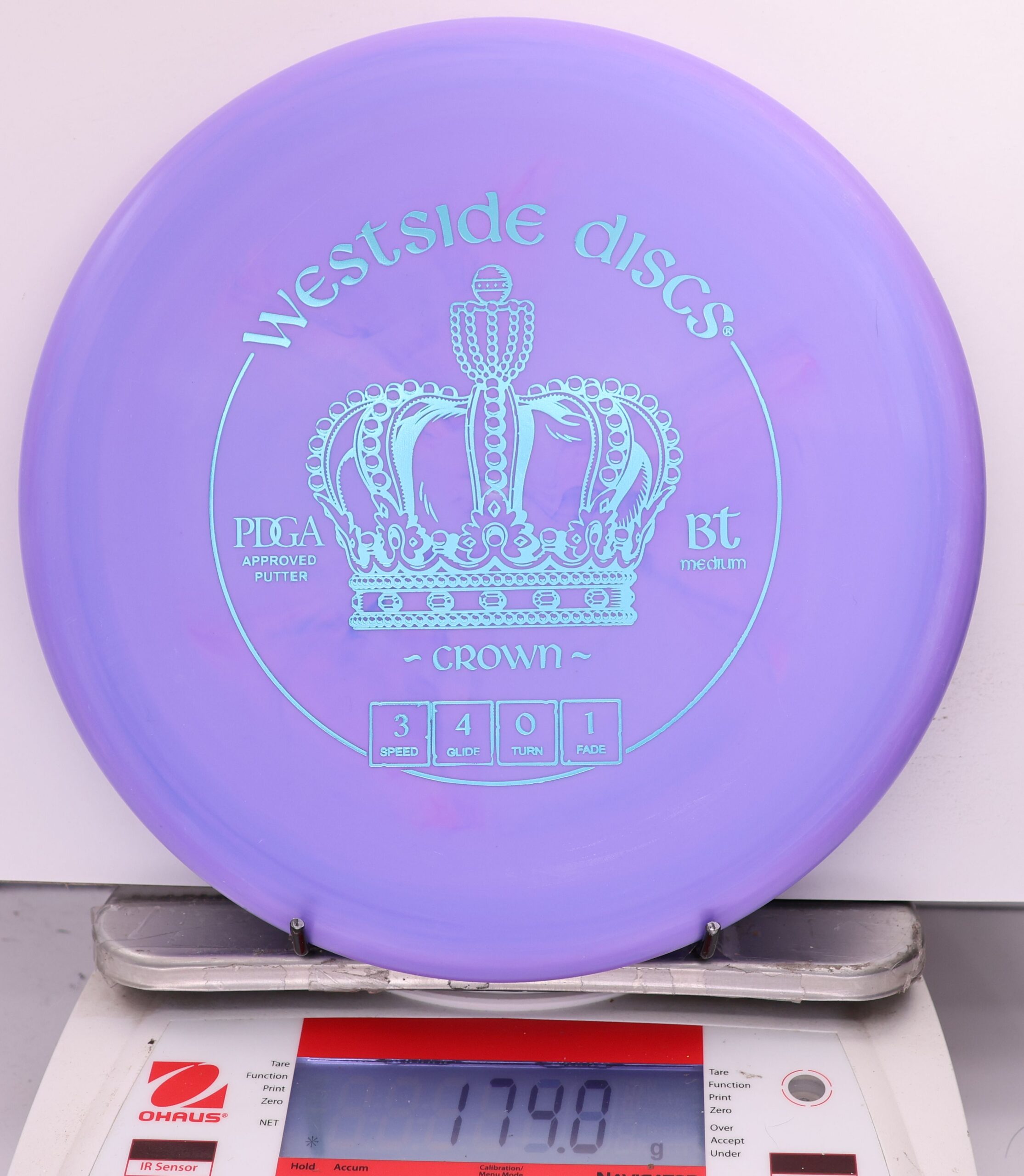 571866 Bt Medium Crown - #810 Purple, 174