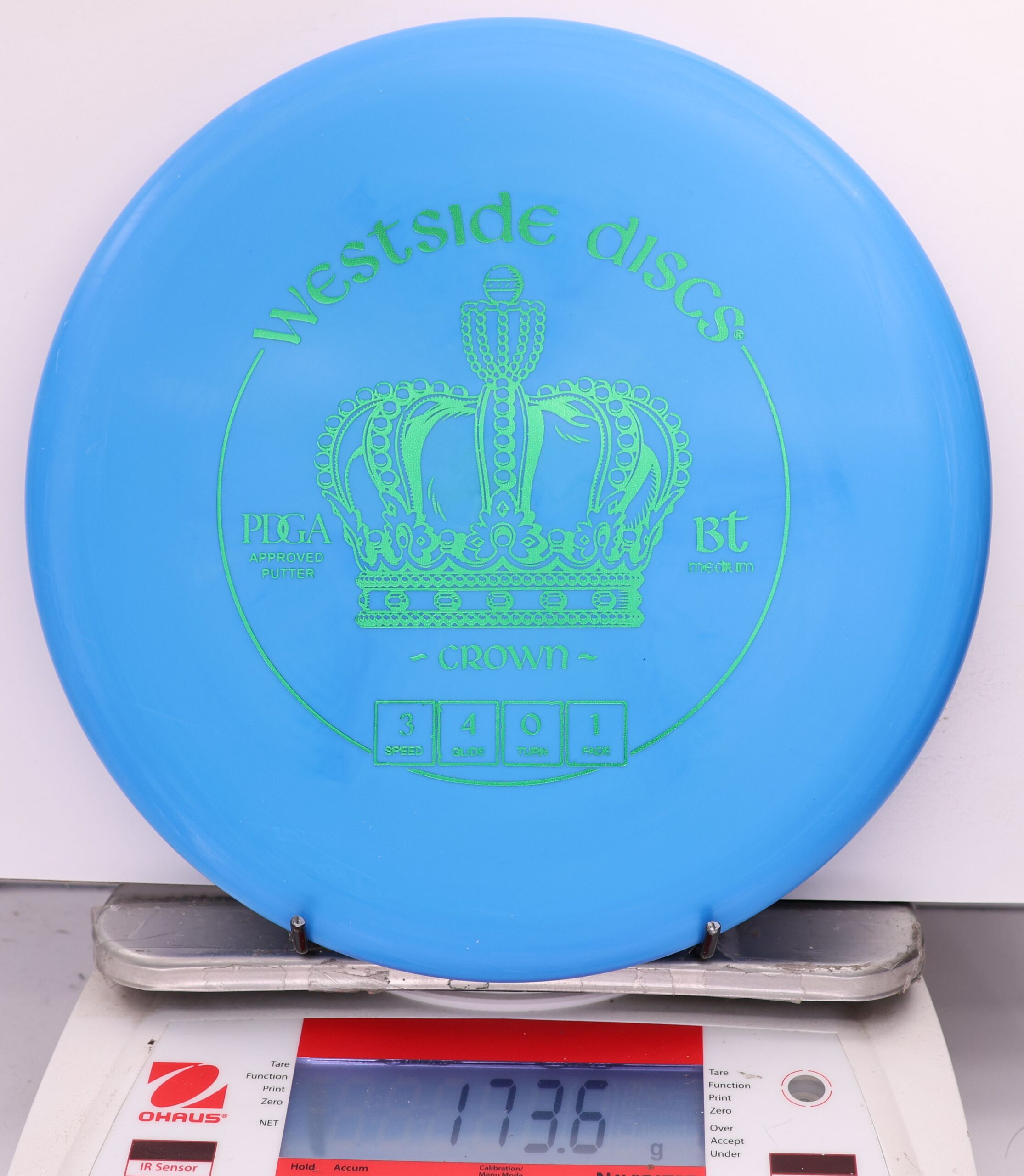 571876 Bt Medium Crown - #813 Blue, 174