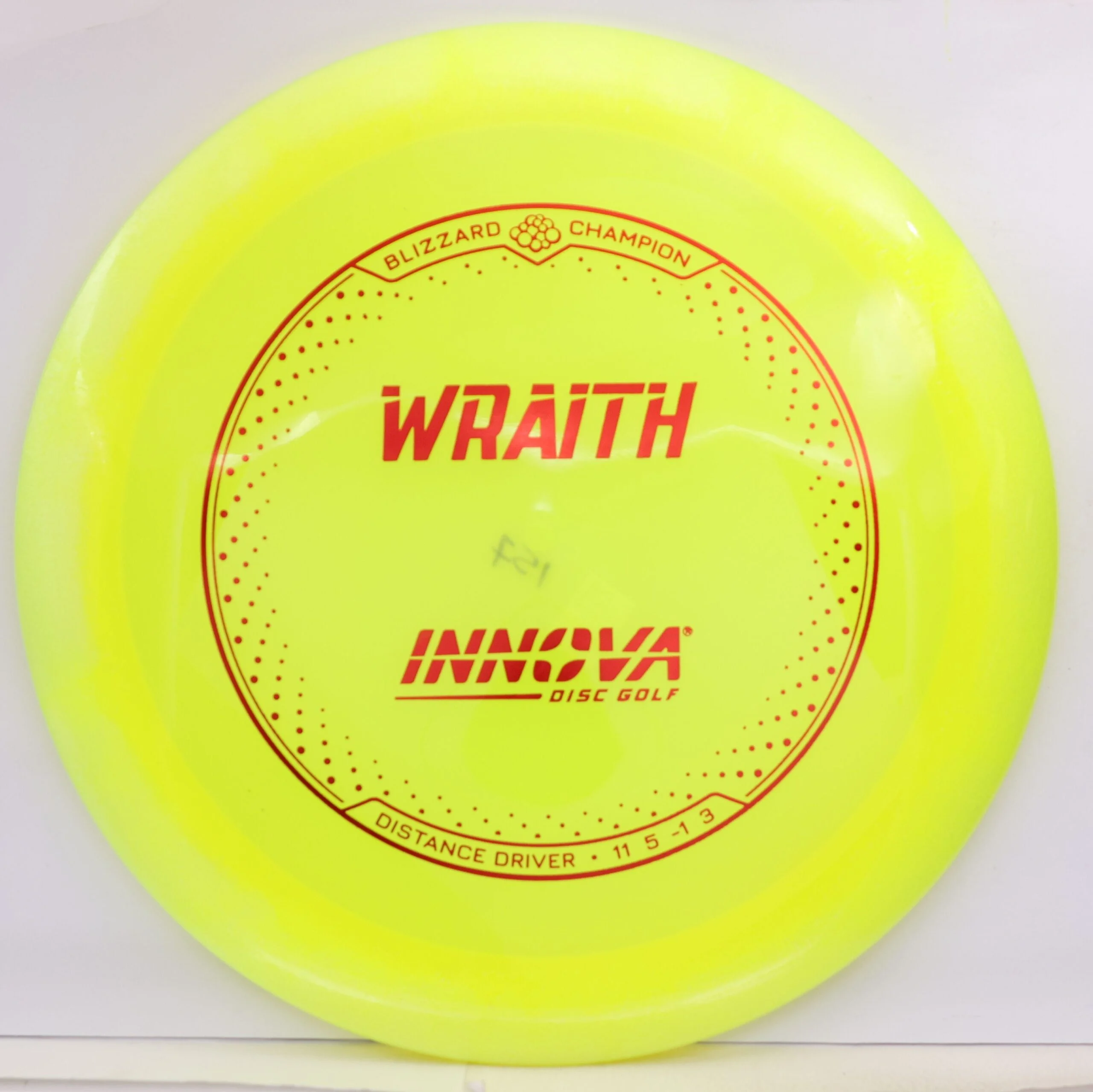 Blizzard Wraith • Marshall Street Disc Golf