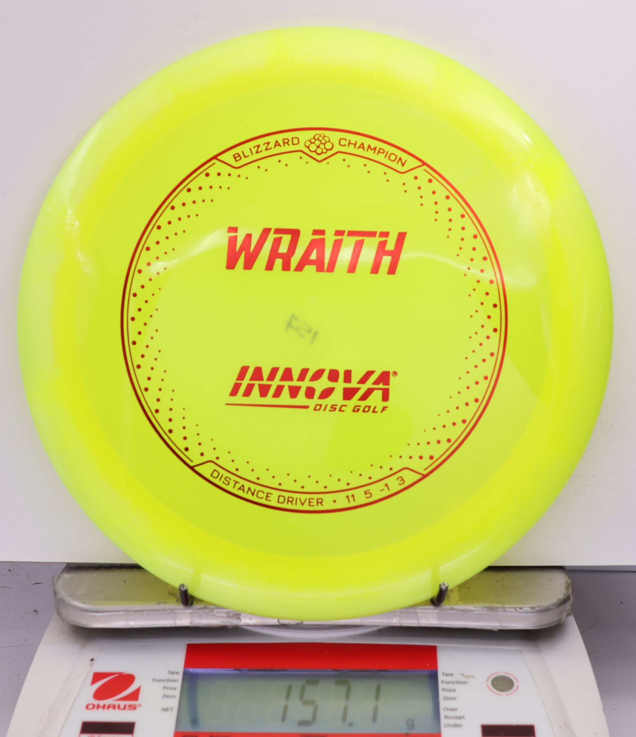 573699 Blizzard Wraith - #202 Yellow, 157
