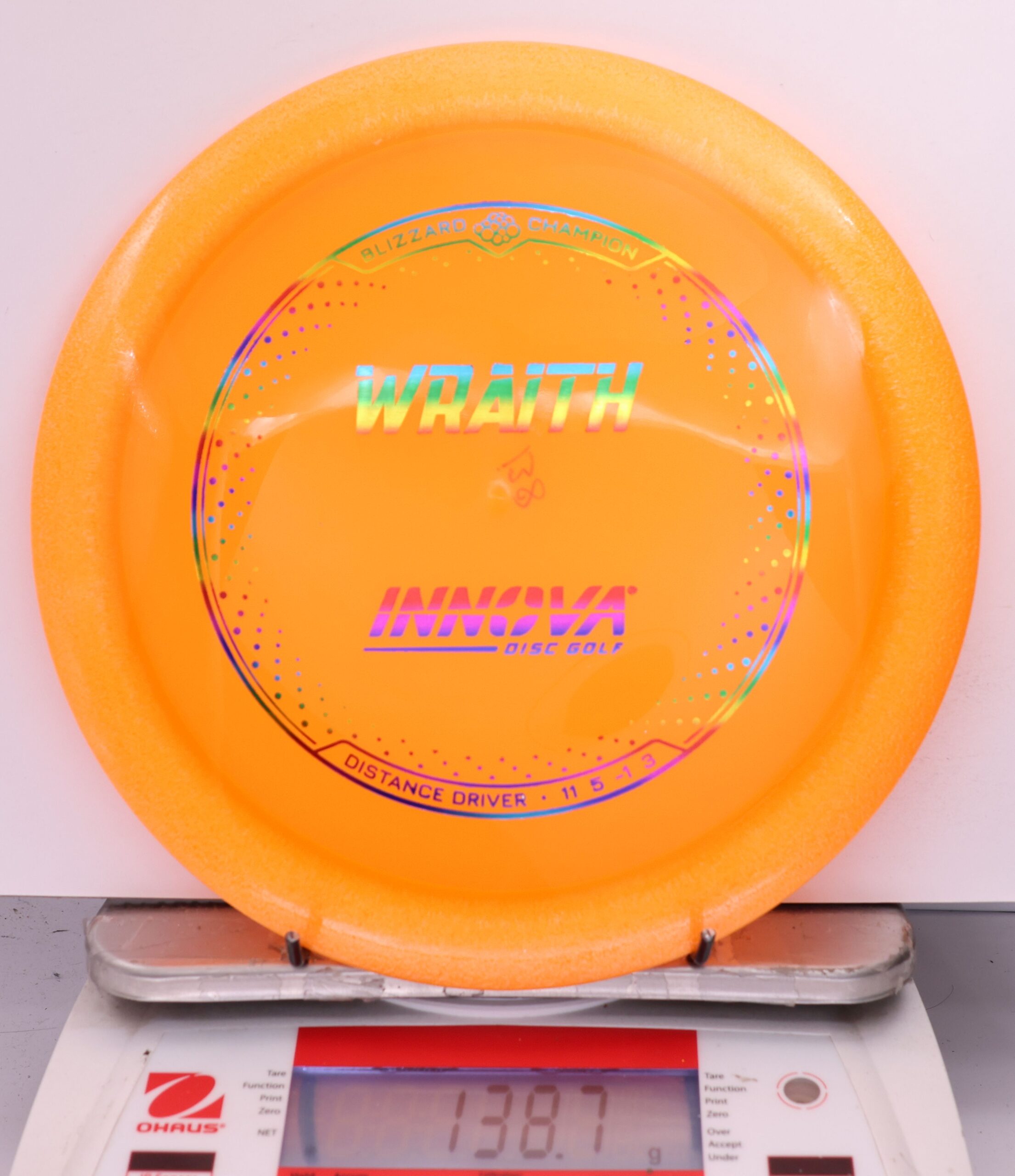 573713 Blizzard Wraith - #207 Orange, 139