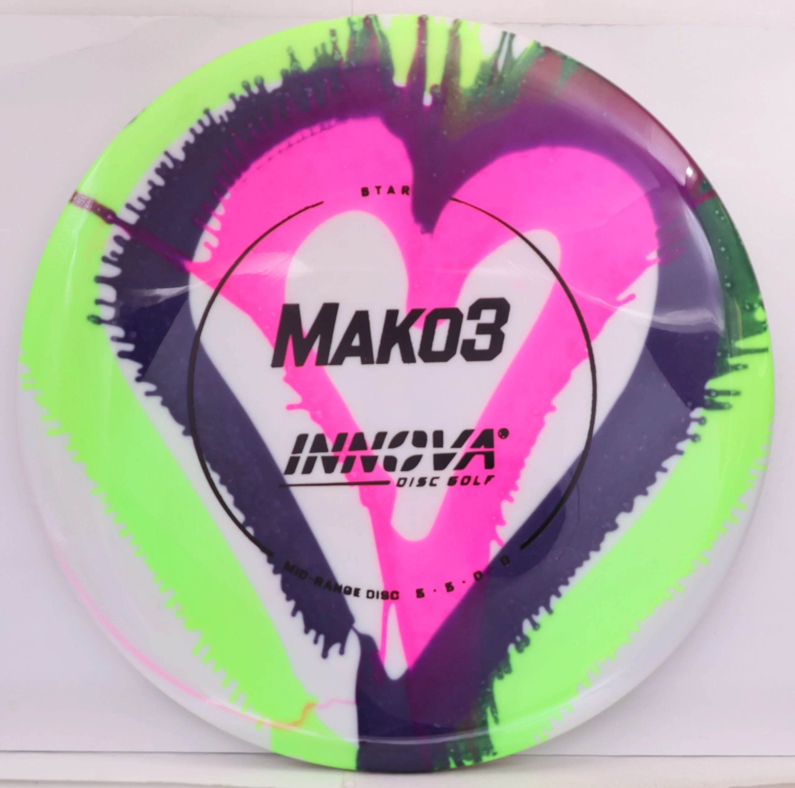 Tie-Dye Star Mako3 • Marshall Street Disc Golf