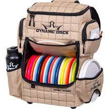 575738 Dynamic Discs Combat Ranger Backpack Bag - Sandstone, 20+ Discs