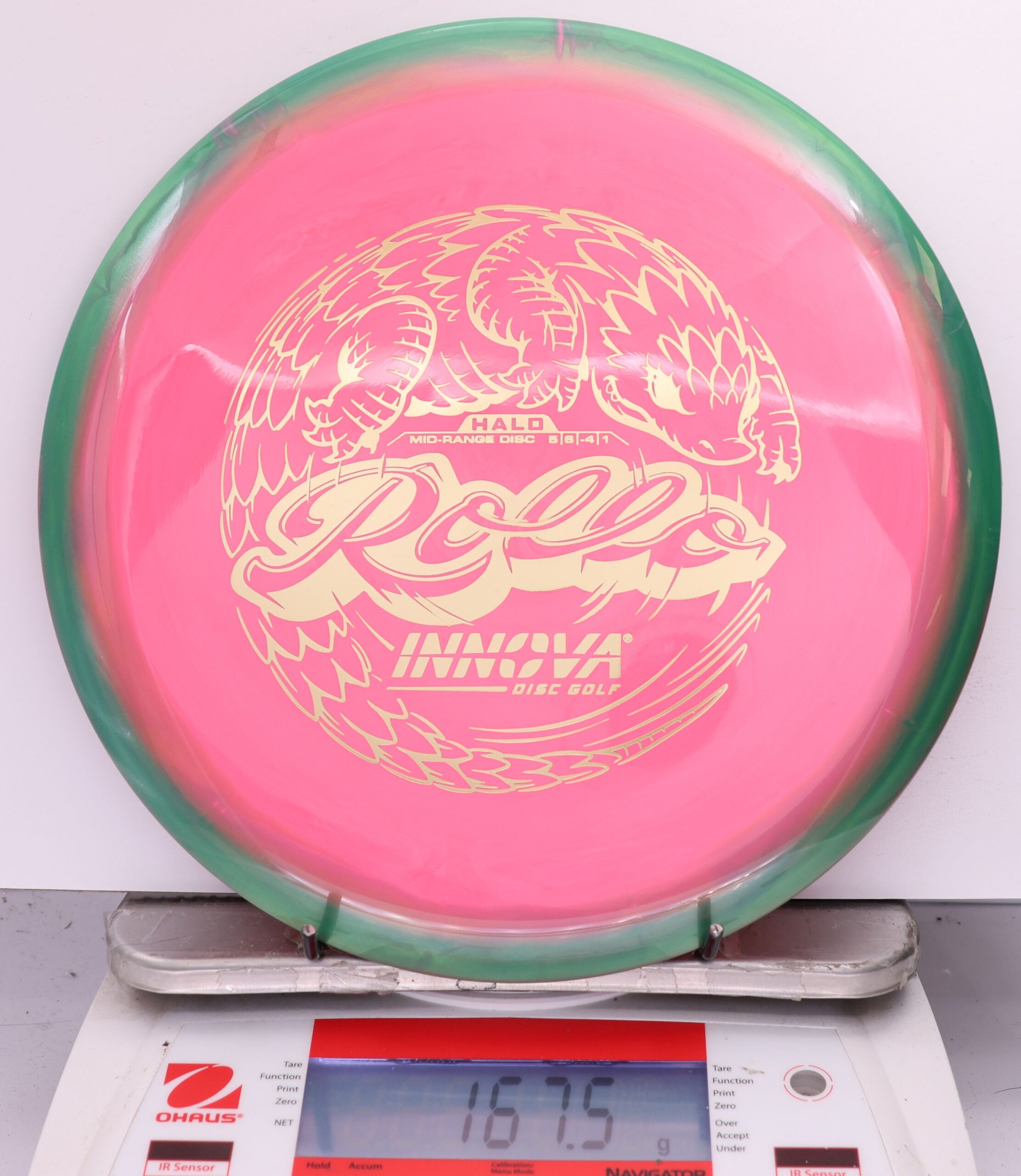 578910 Halo Star Rollo - #226 Green-Pink, 168