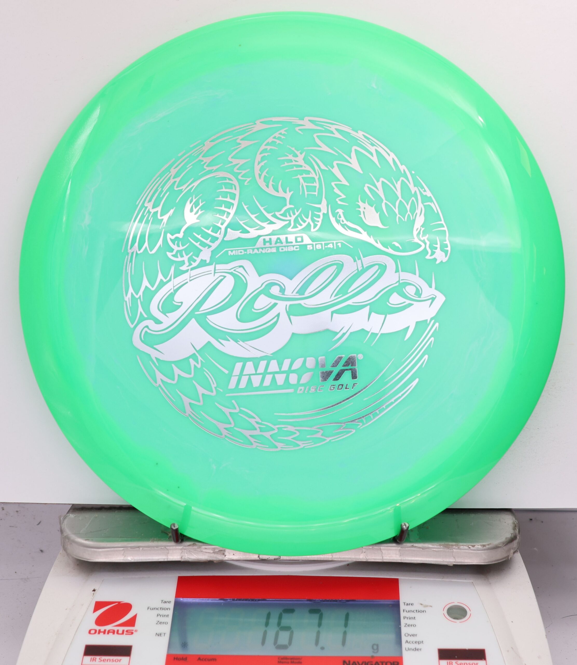 578911 Halo Star Rollo - #227 Green-LtBlue, 167