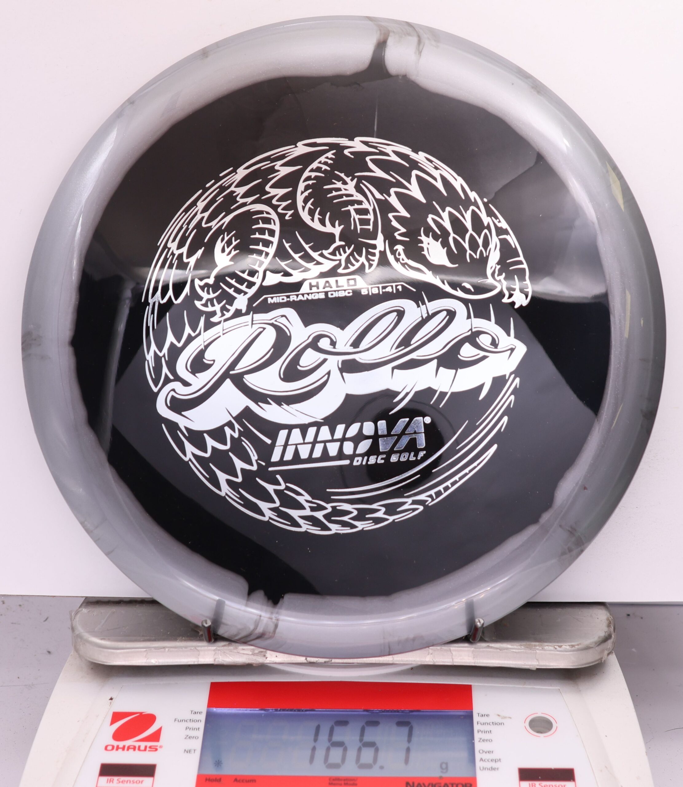 578913 Halo Star Rollo - #229 Silver-Black, 167