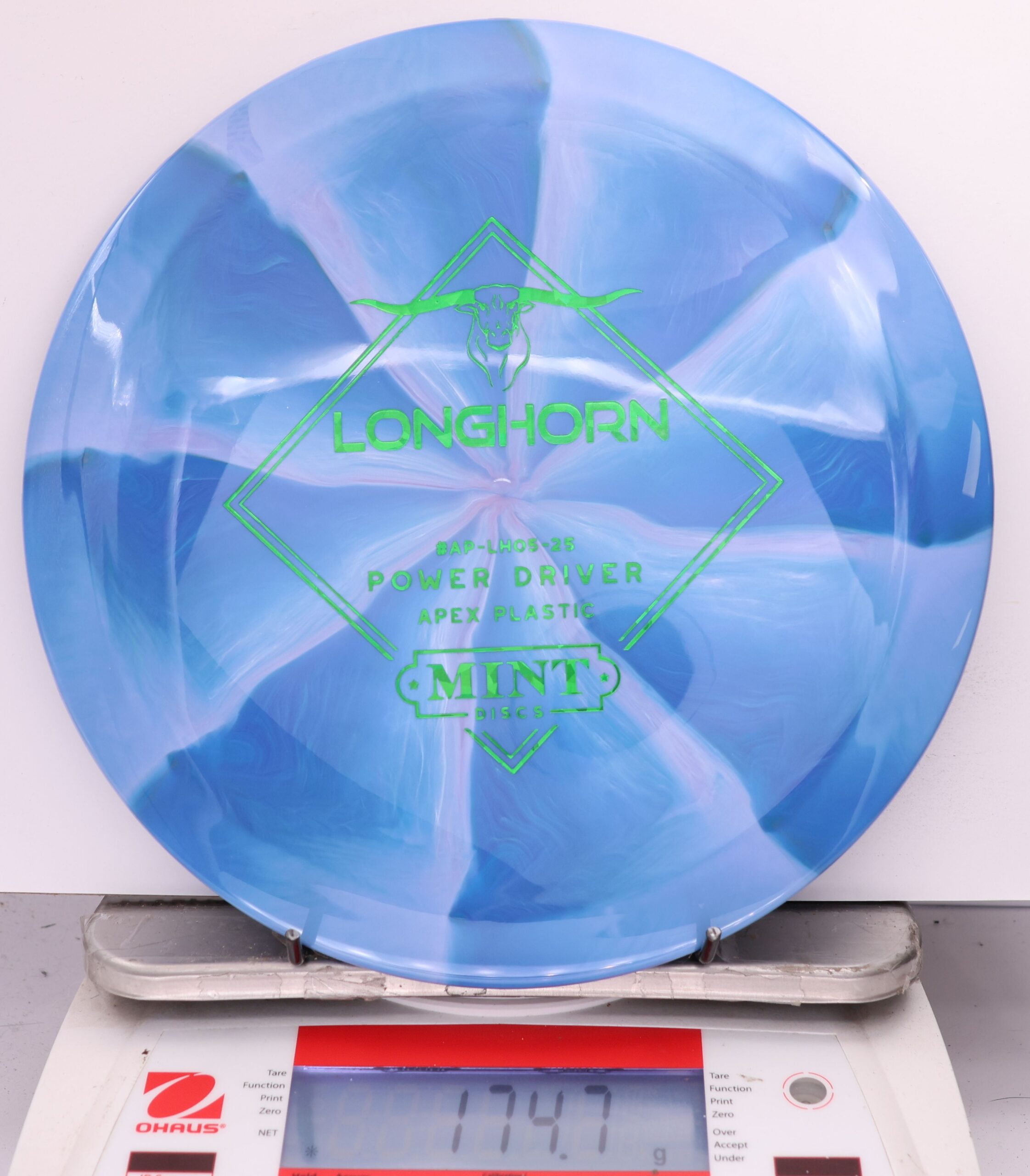 579318 Swirly Apex Longhorn - #21 Blue, 175