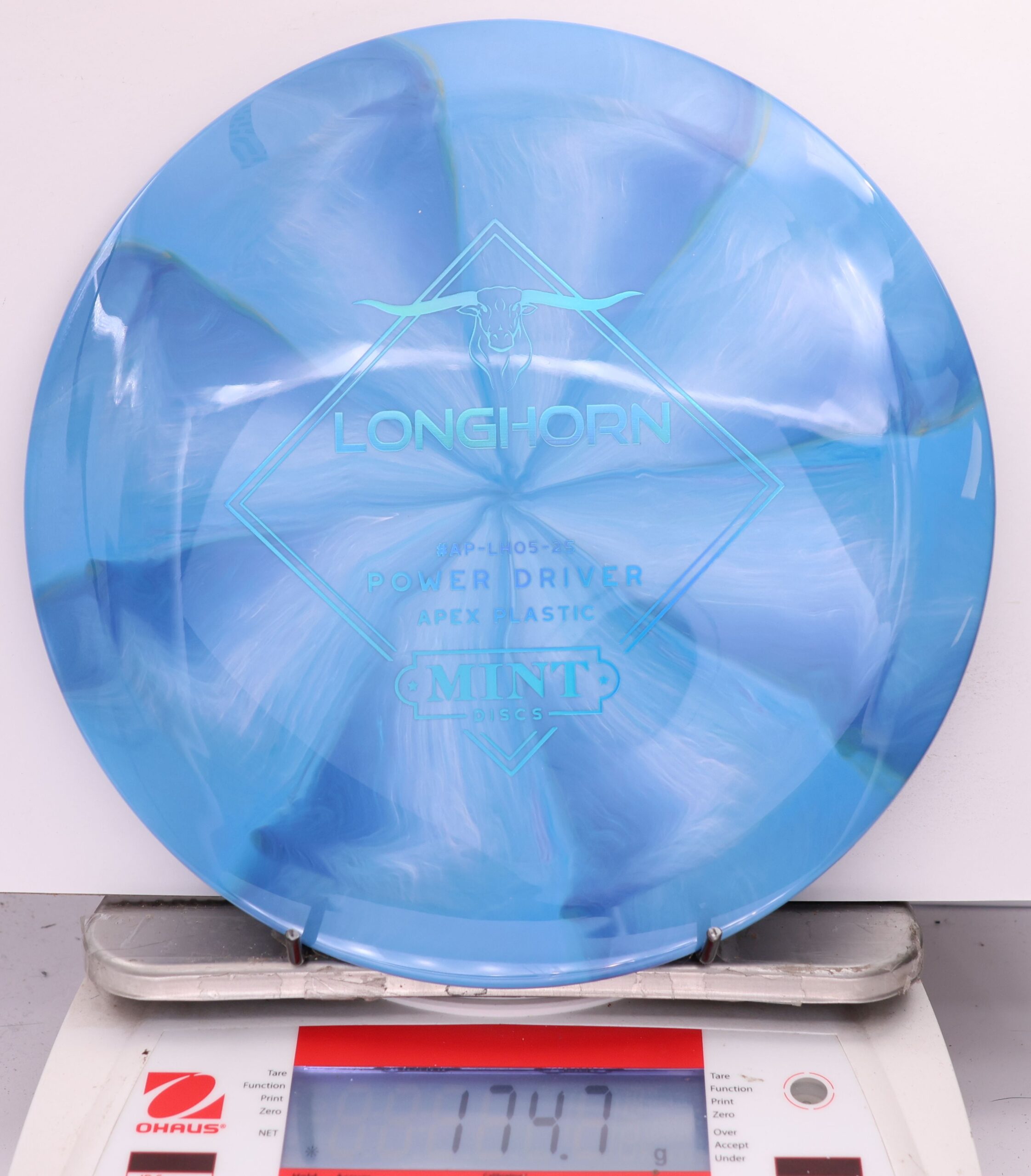 579319 Swirly Apex Longhorn - #22 Blue, 175