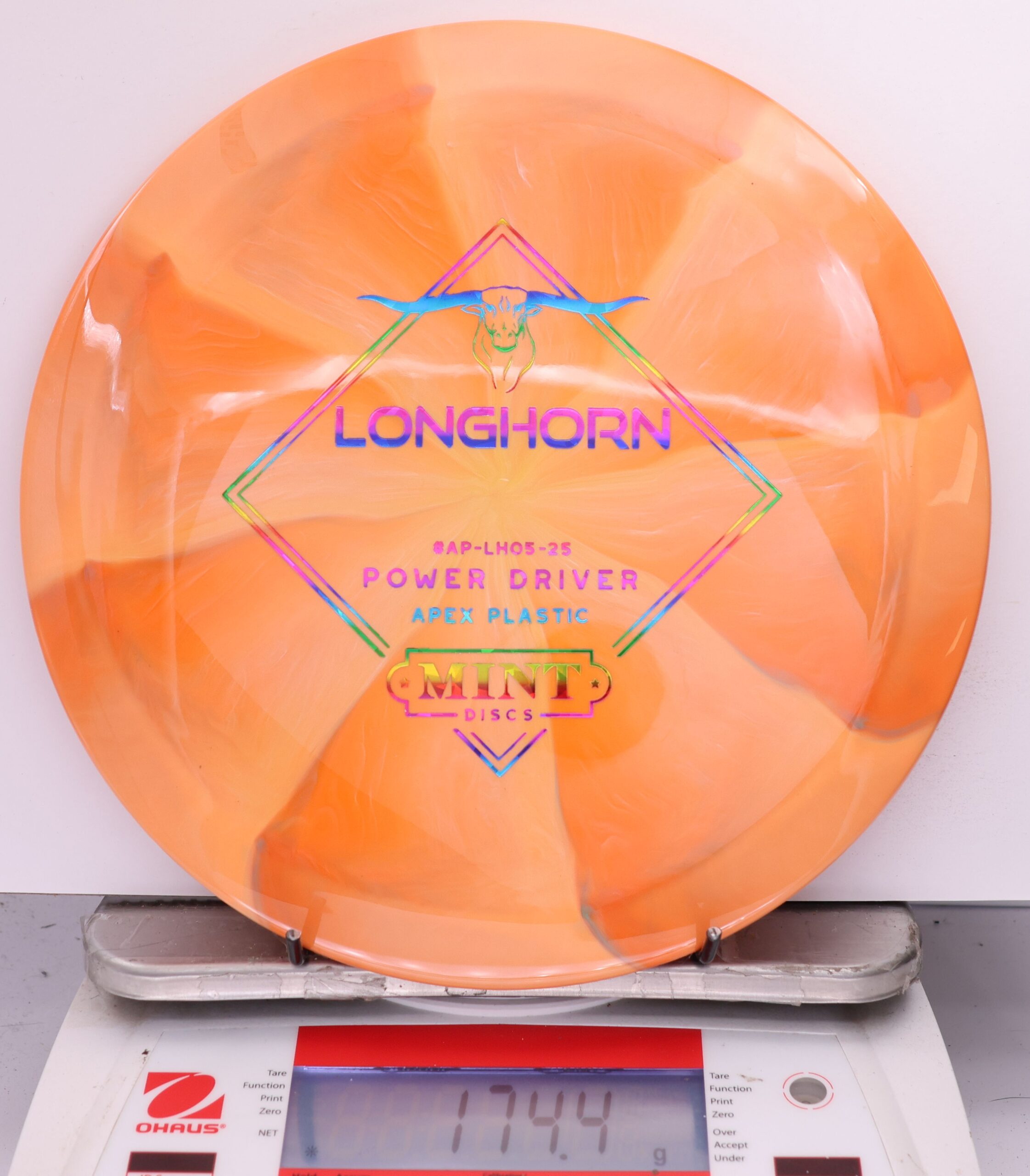 579366 Swirly Apex Longhorn - #28 Orange, 174