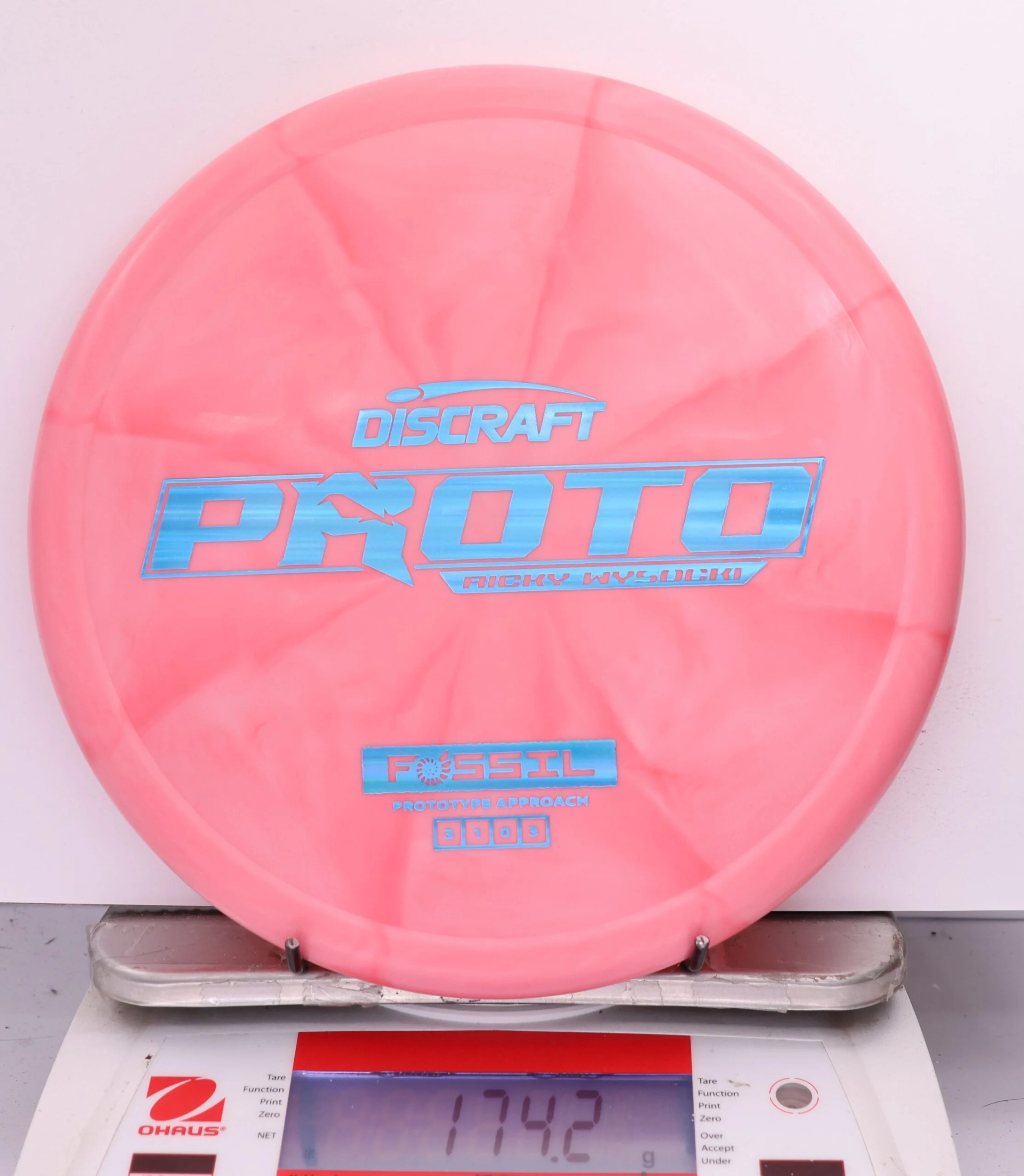 580606 Prototype Fossil, Ricky Wysocki - #20 Peach, 174