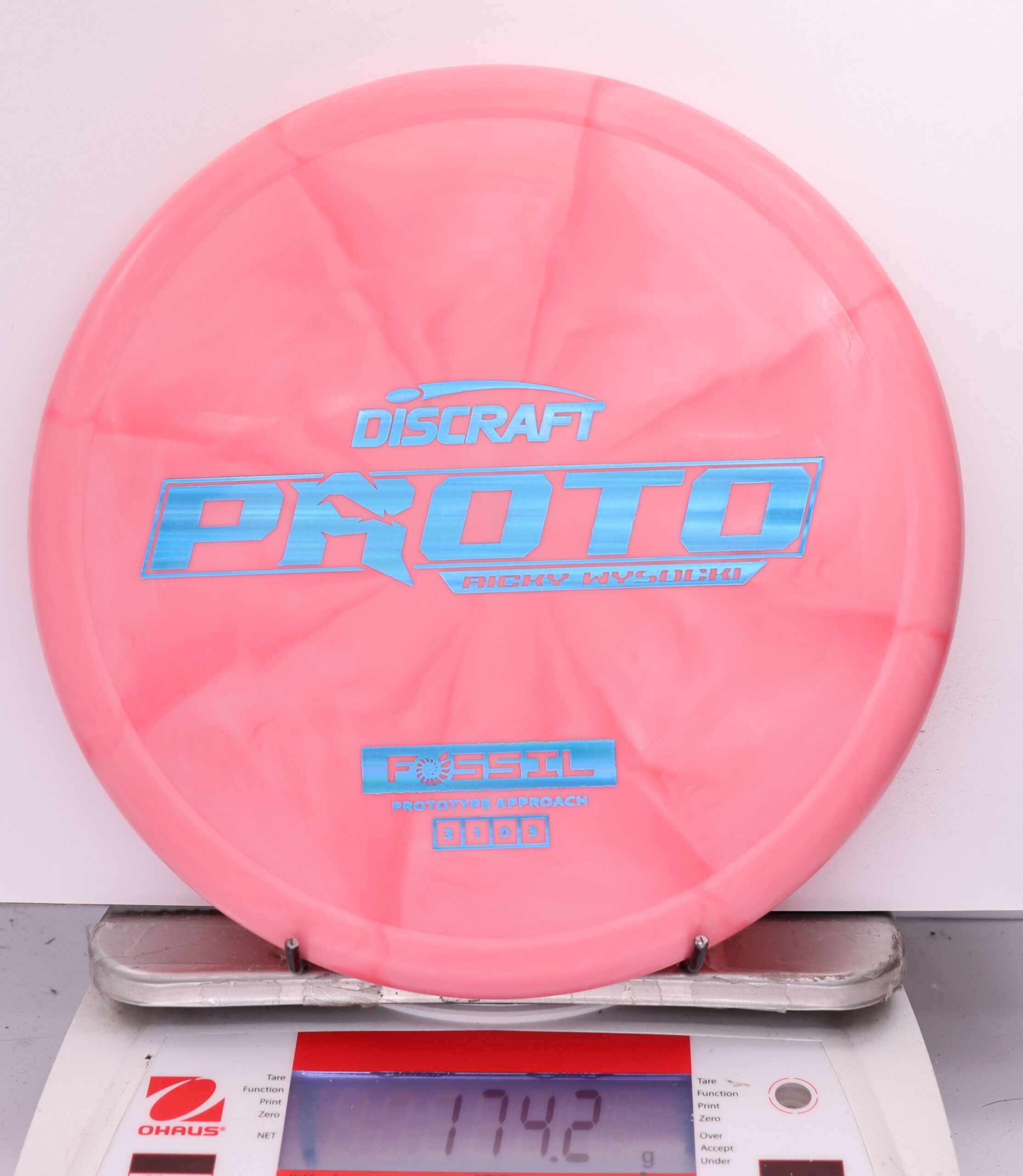 580606 Prototype Fossil, Ricky Wysocki - #20 Peach, 174