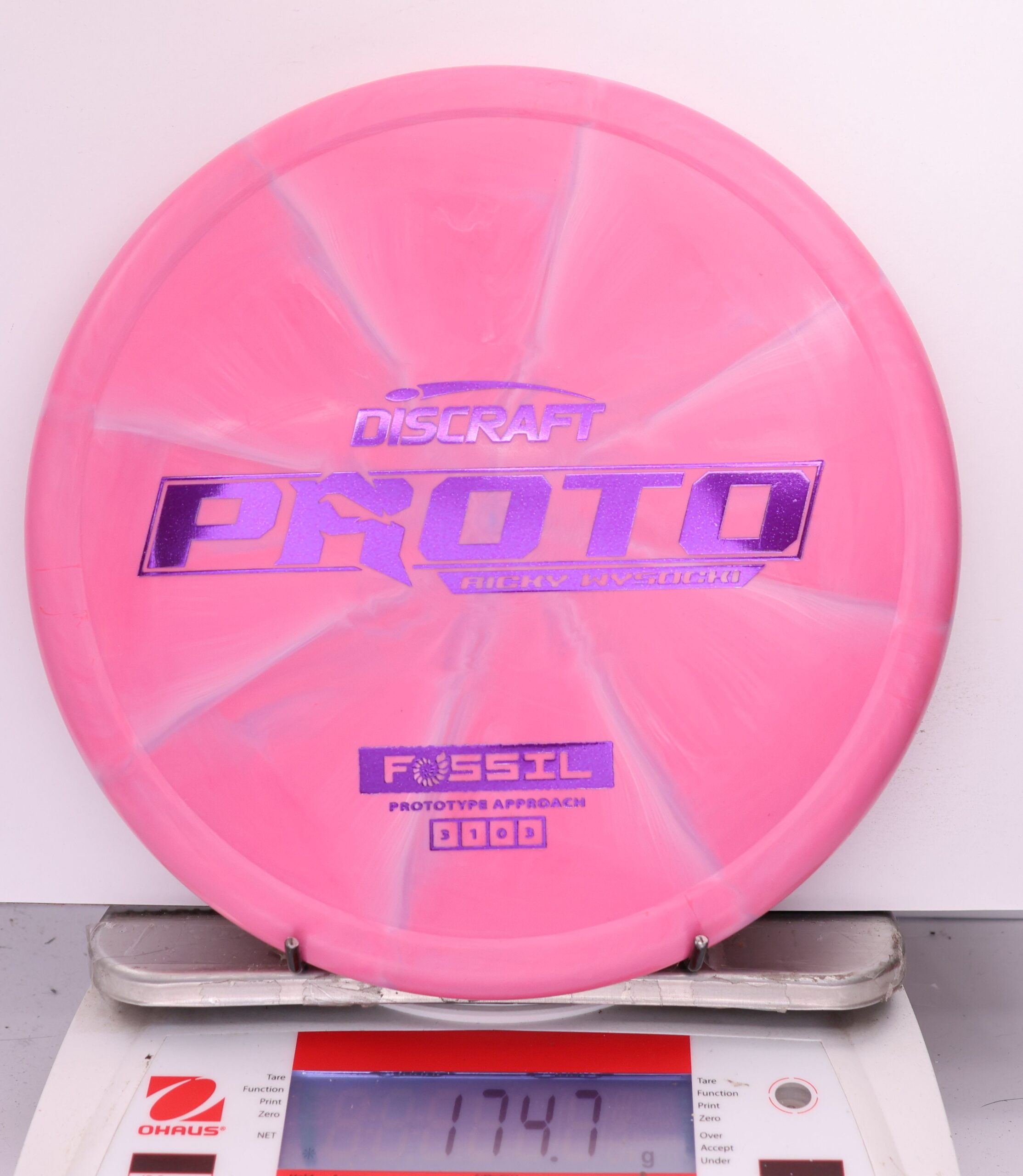 580607 Prototype Fossil, Ricky Wysocki - #21 Pink, 175