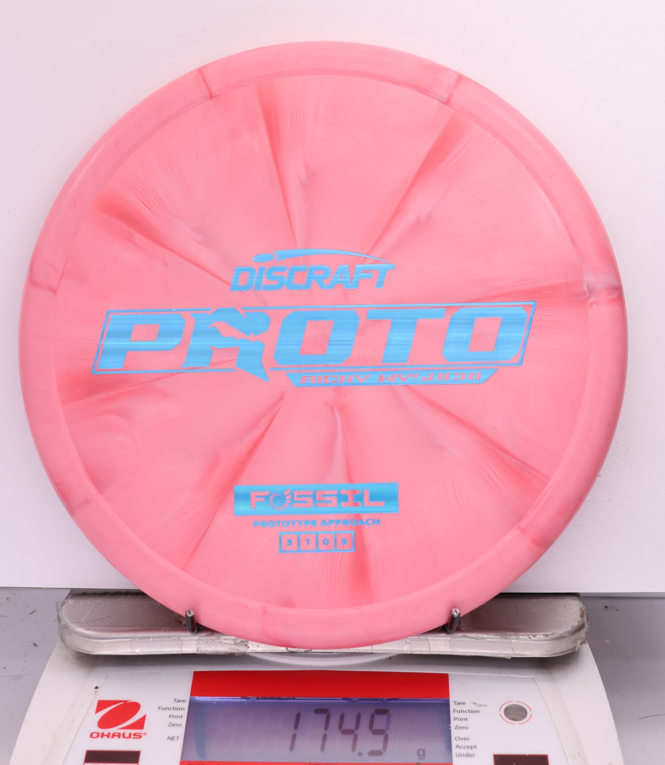 580608 Prototype Fossil, Ricky Wysocki - #22 Peach, 175