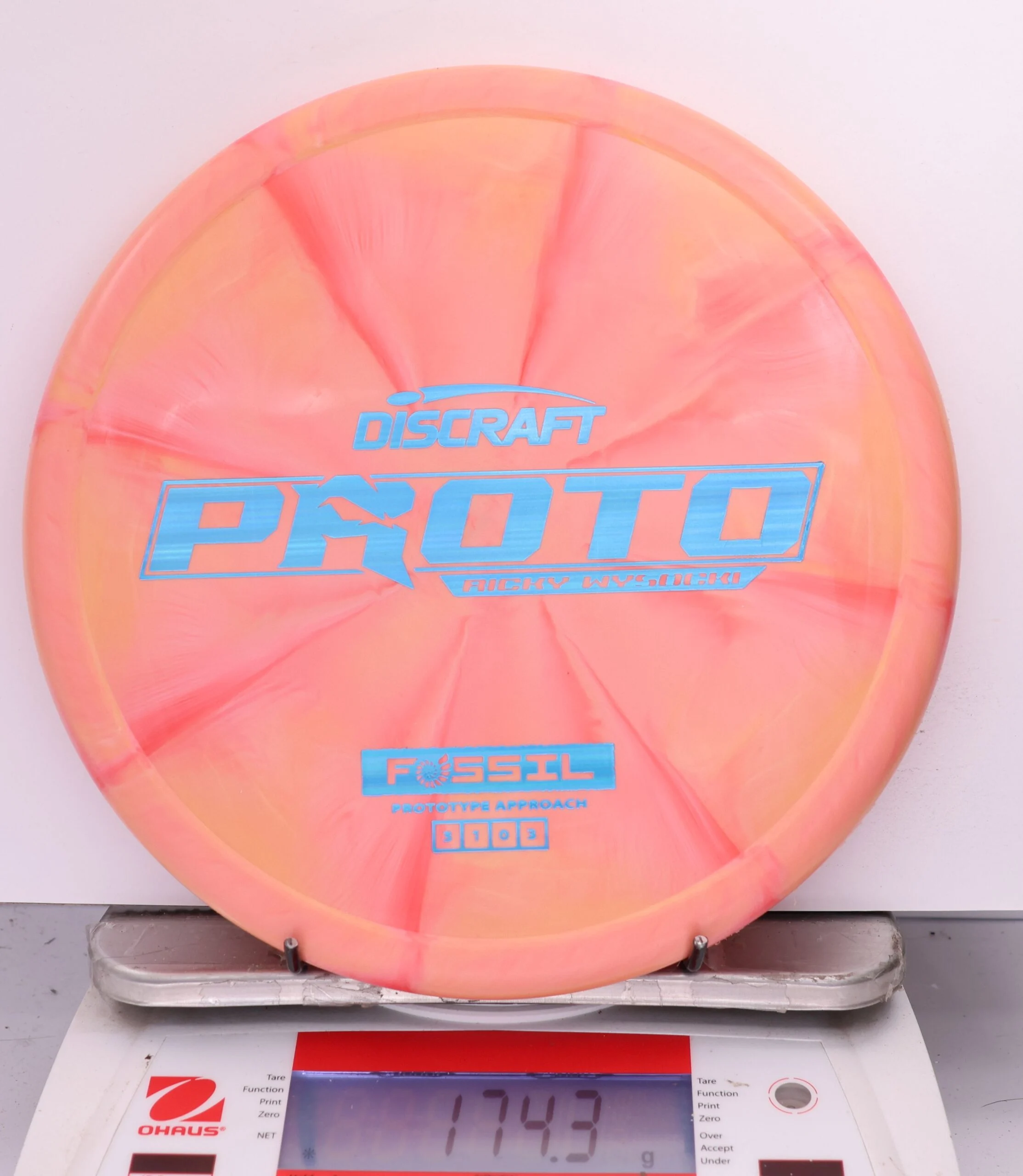 580609 Prototype Fossil, Ricky Wysocki - #23 Peach, 174