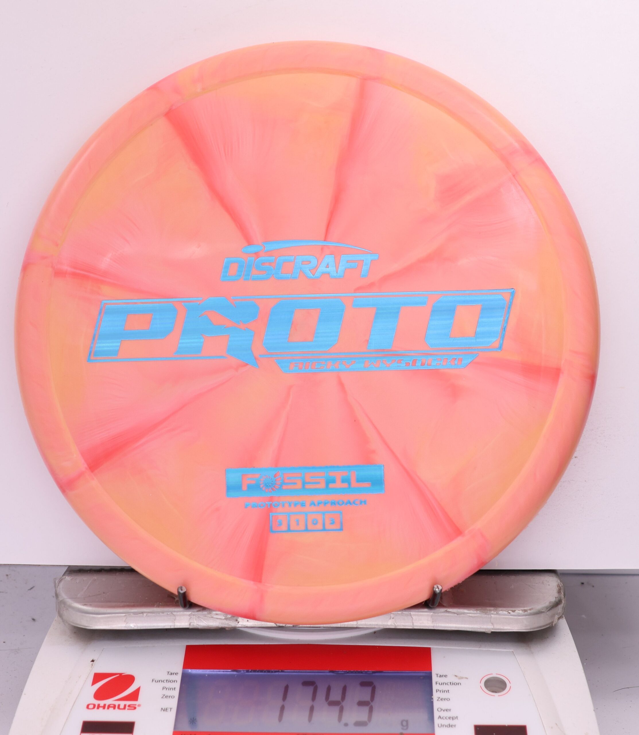 580609 Prototype Fossil, Ricky Wysocki - #23 Peach, 174