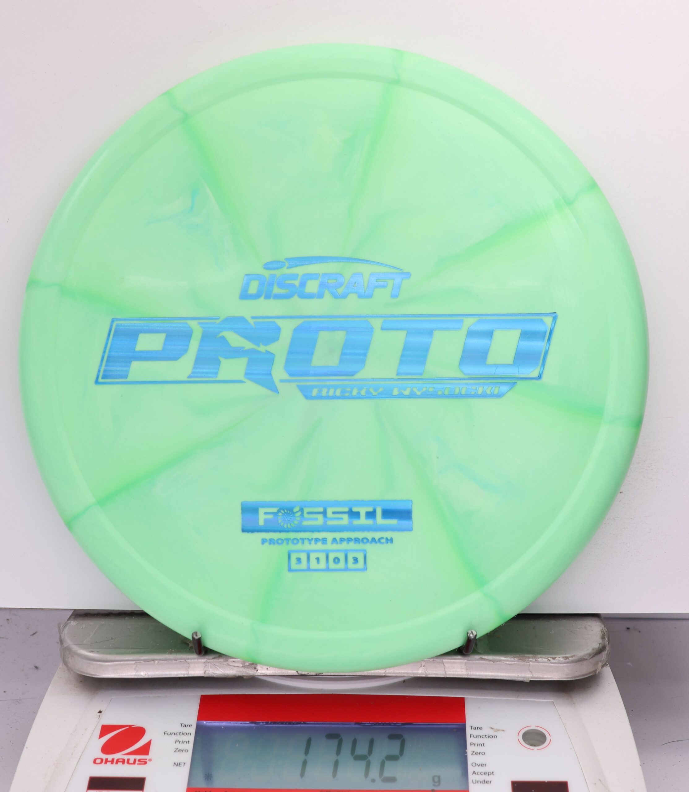 580623 Prototype Fossil, Ricky Wysocki - #25 Green, 174