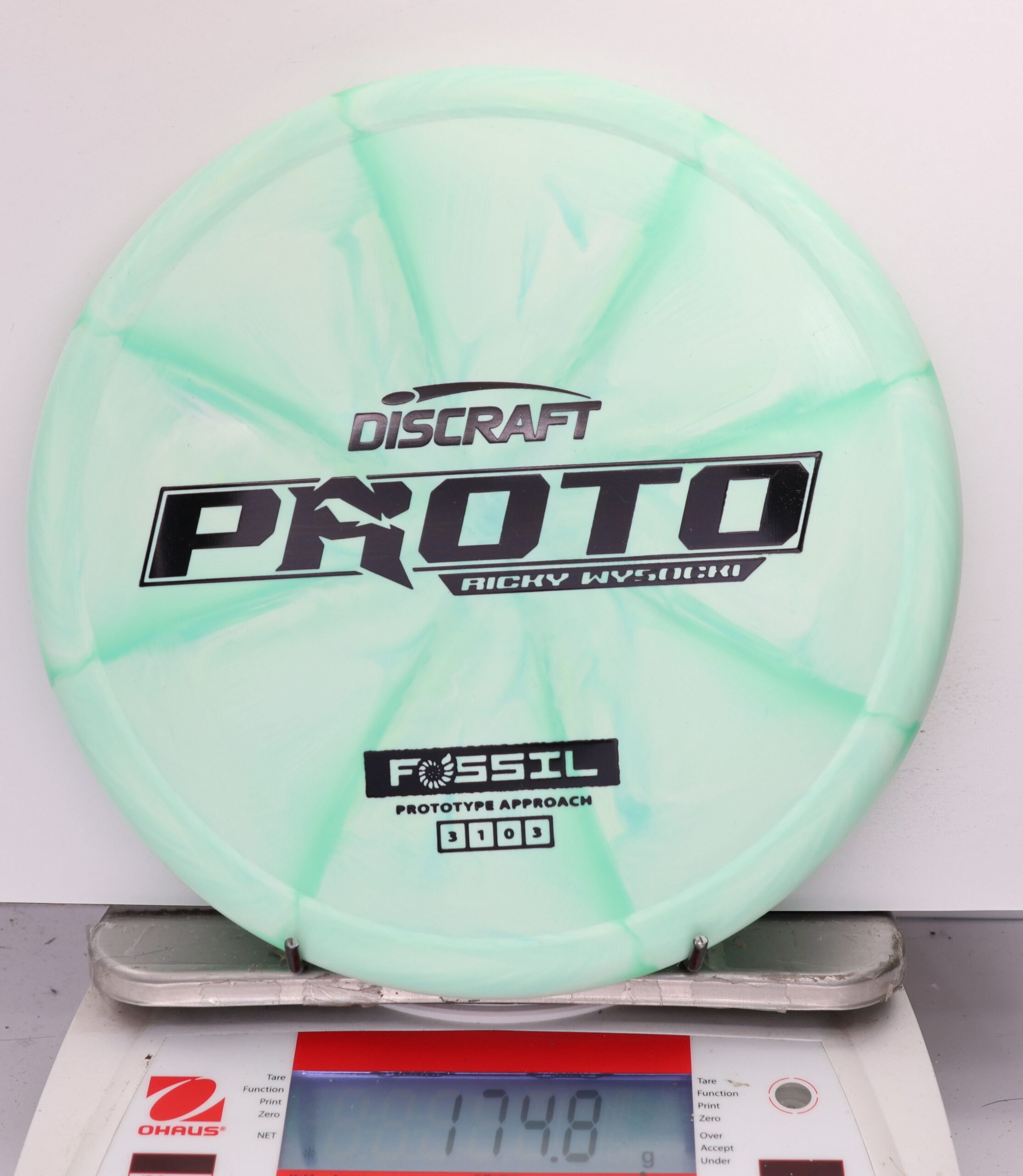 580624 Prototype Fossil, Ricky Wysocki - #26 LtGreen, 175