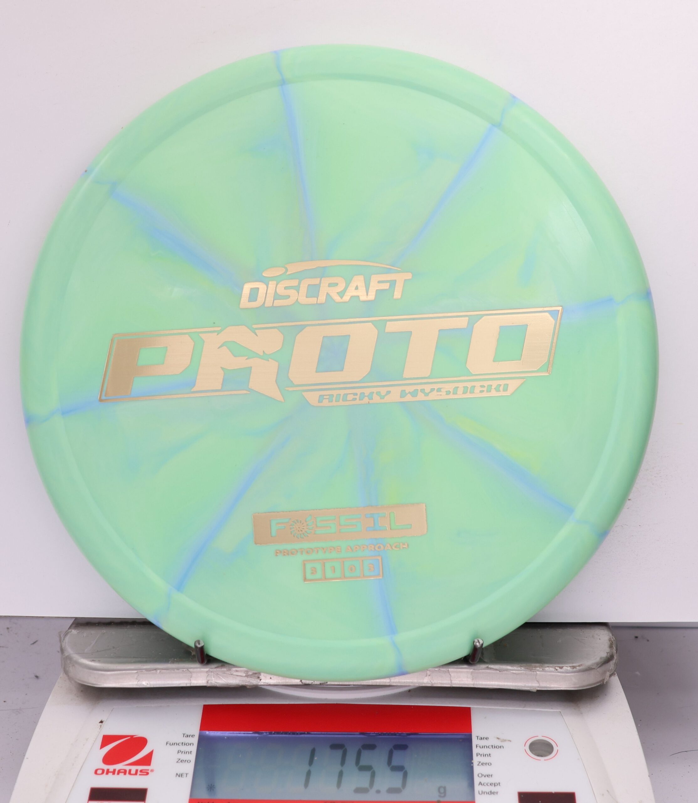 580625 Prototype Fossil, Ricky Wysocki - #27 LtGreen, 176