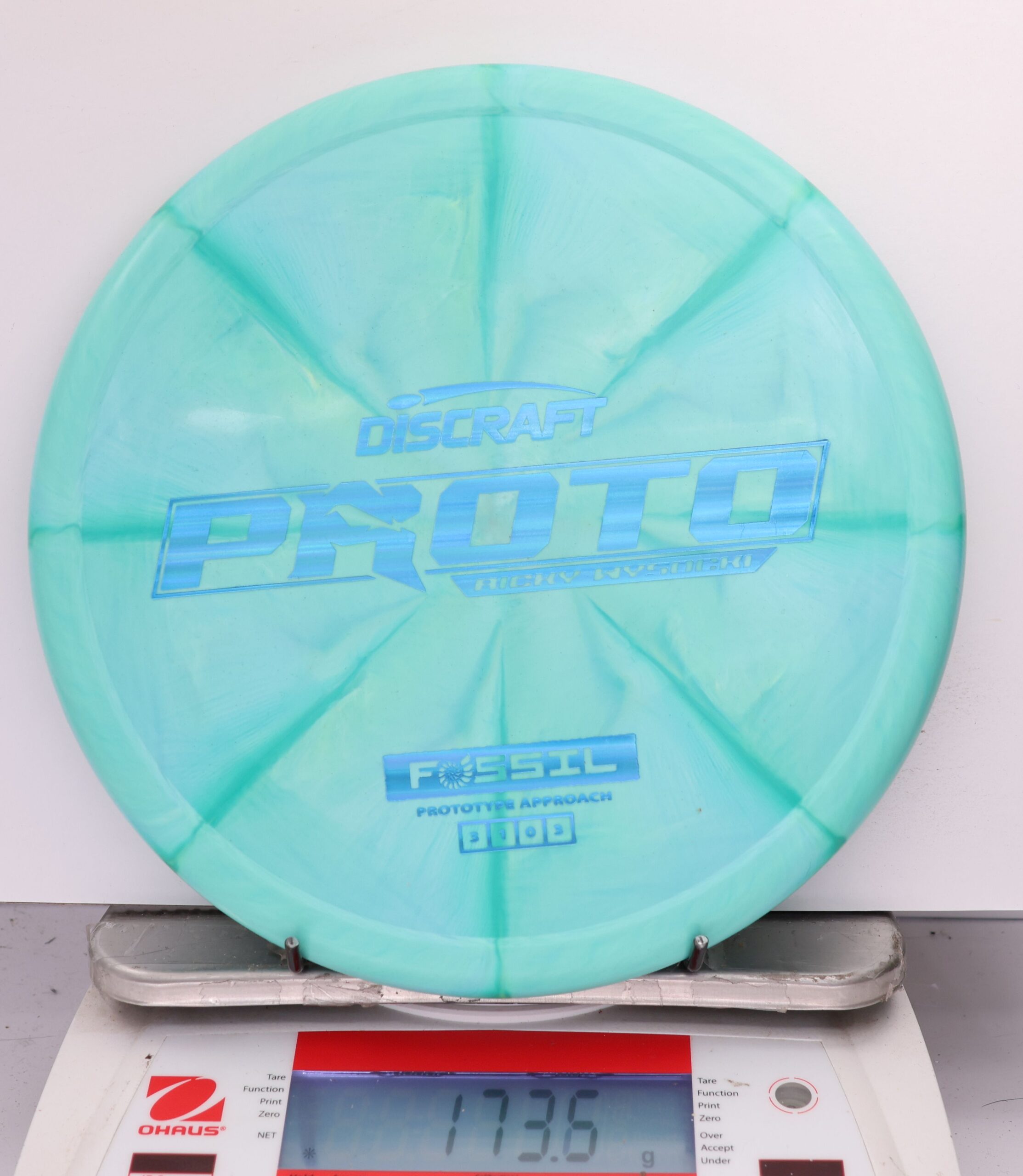 580639 Prototype Fossil, Ricky Wysocki - #29 Aqua, 174