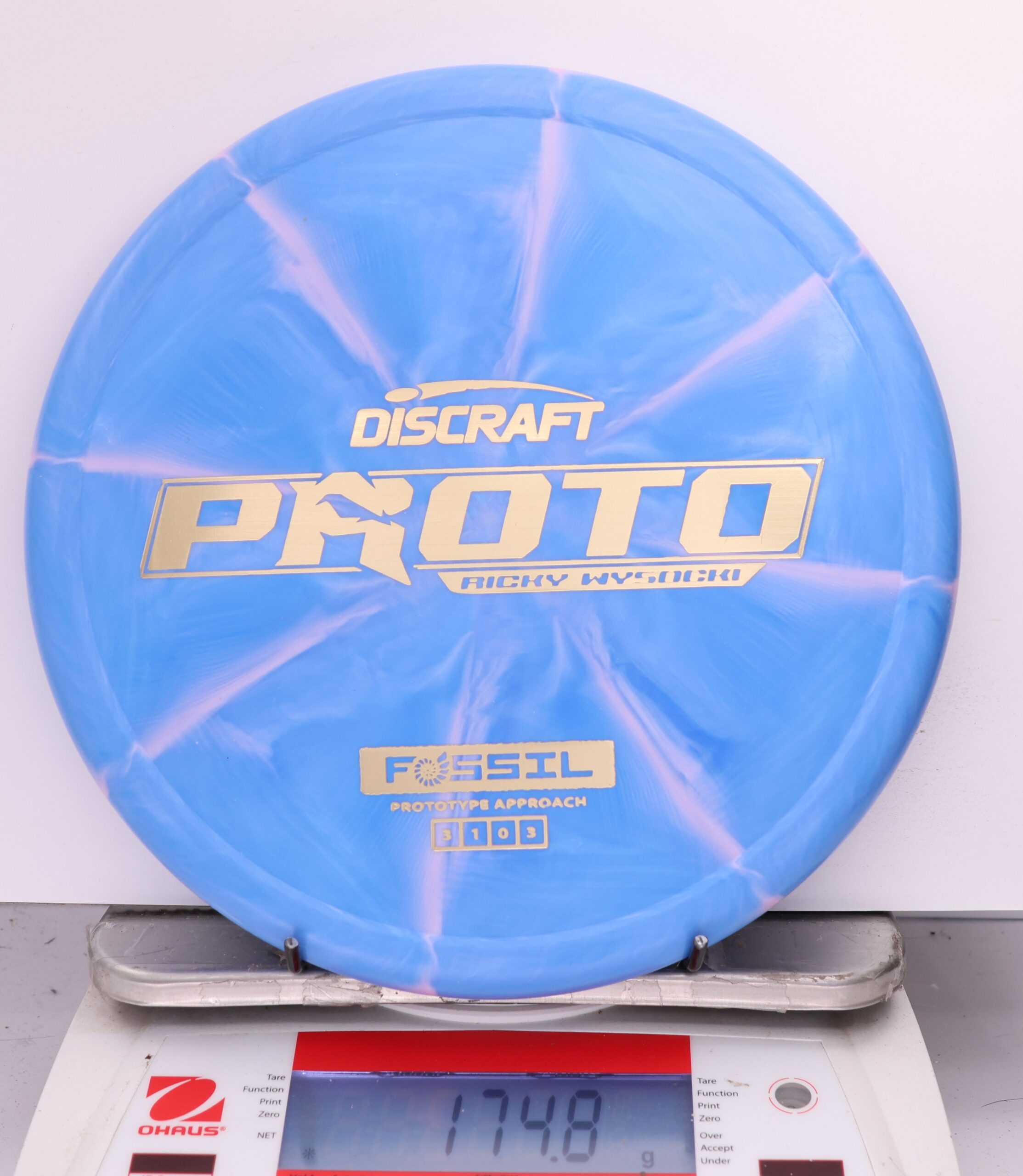 580641 Prototype Fossil, Ricky Wysocki - #31 Blue, 175